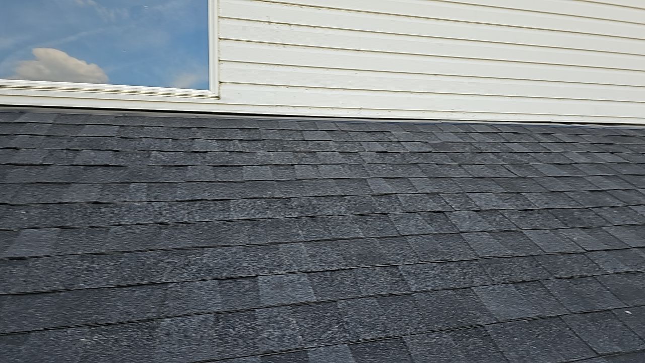 ATLAS PINNACLE COLOR: BLACK SHADOW DRIP EDGE: WHITE by Eagle Eye Roofing