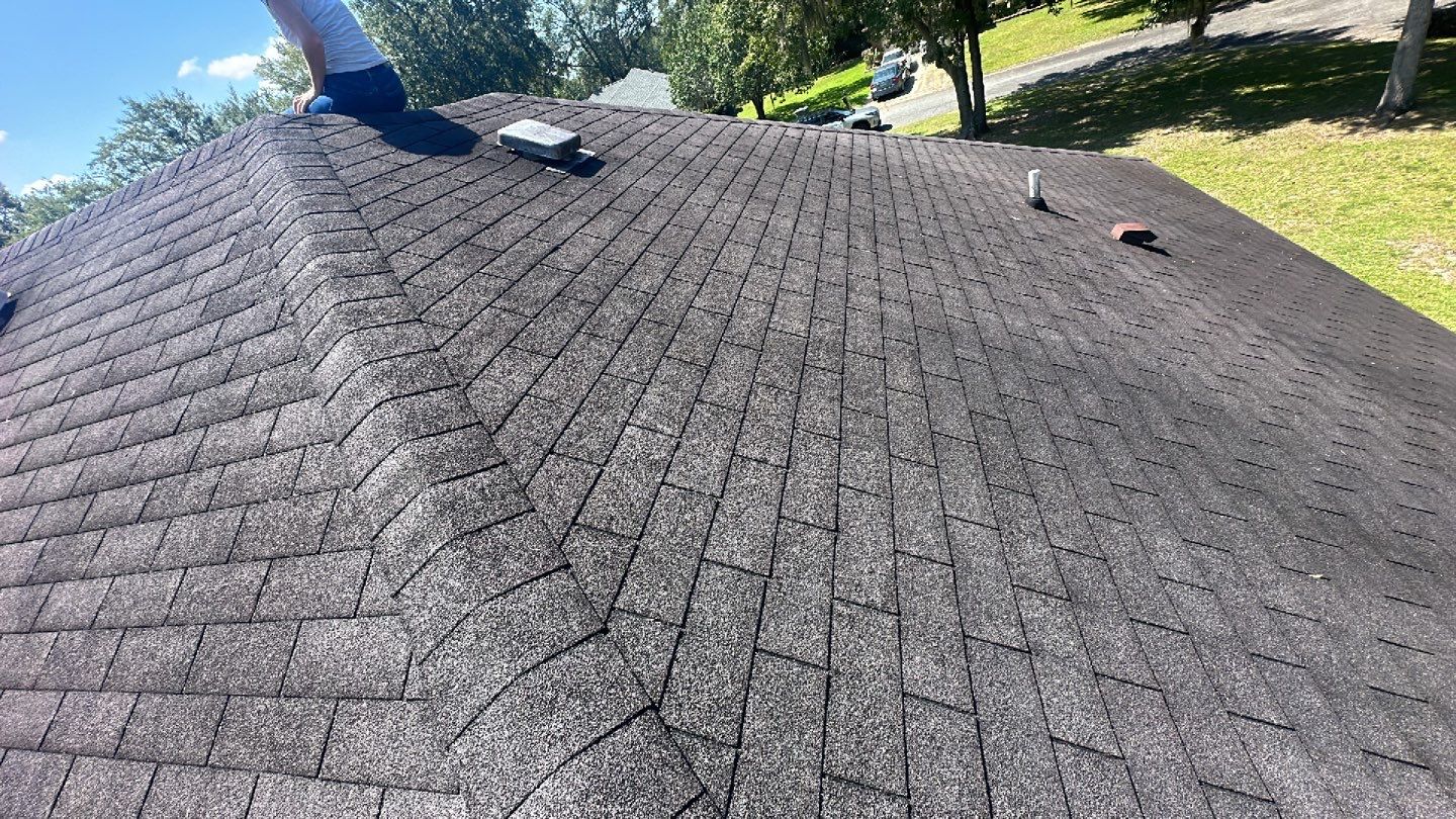 Residential Roofing Installation using Benton 26Ga 1inc Snapcock Metal Roof KYNAR Matte Black by Talya Roofing