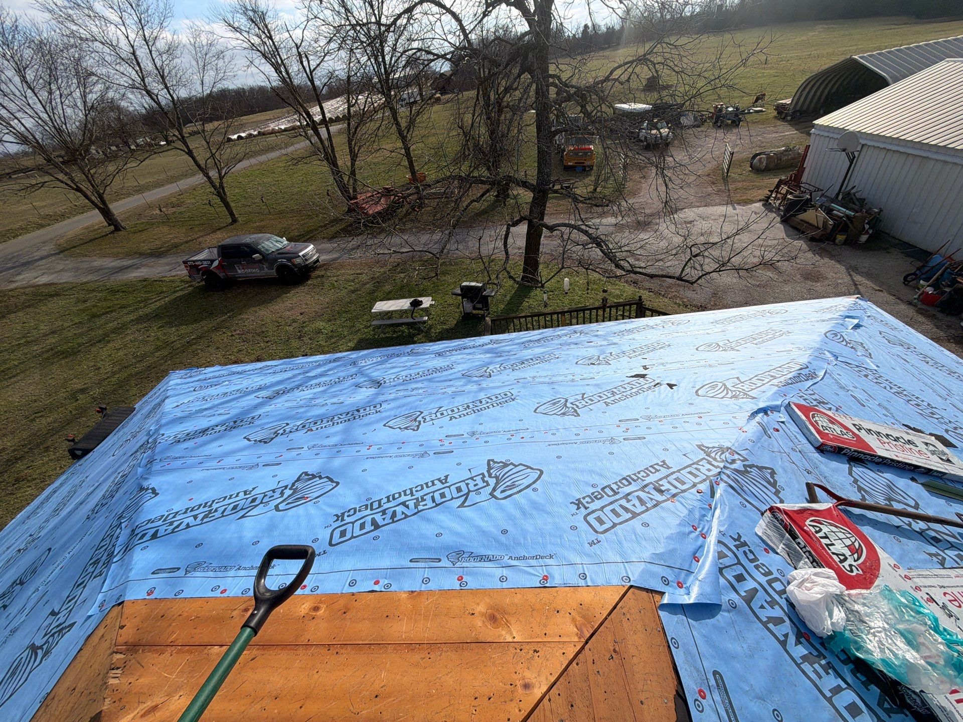 Multi Structure Residential Roofing & Gutters Install  by Titan Commercial & Residential Roofing 