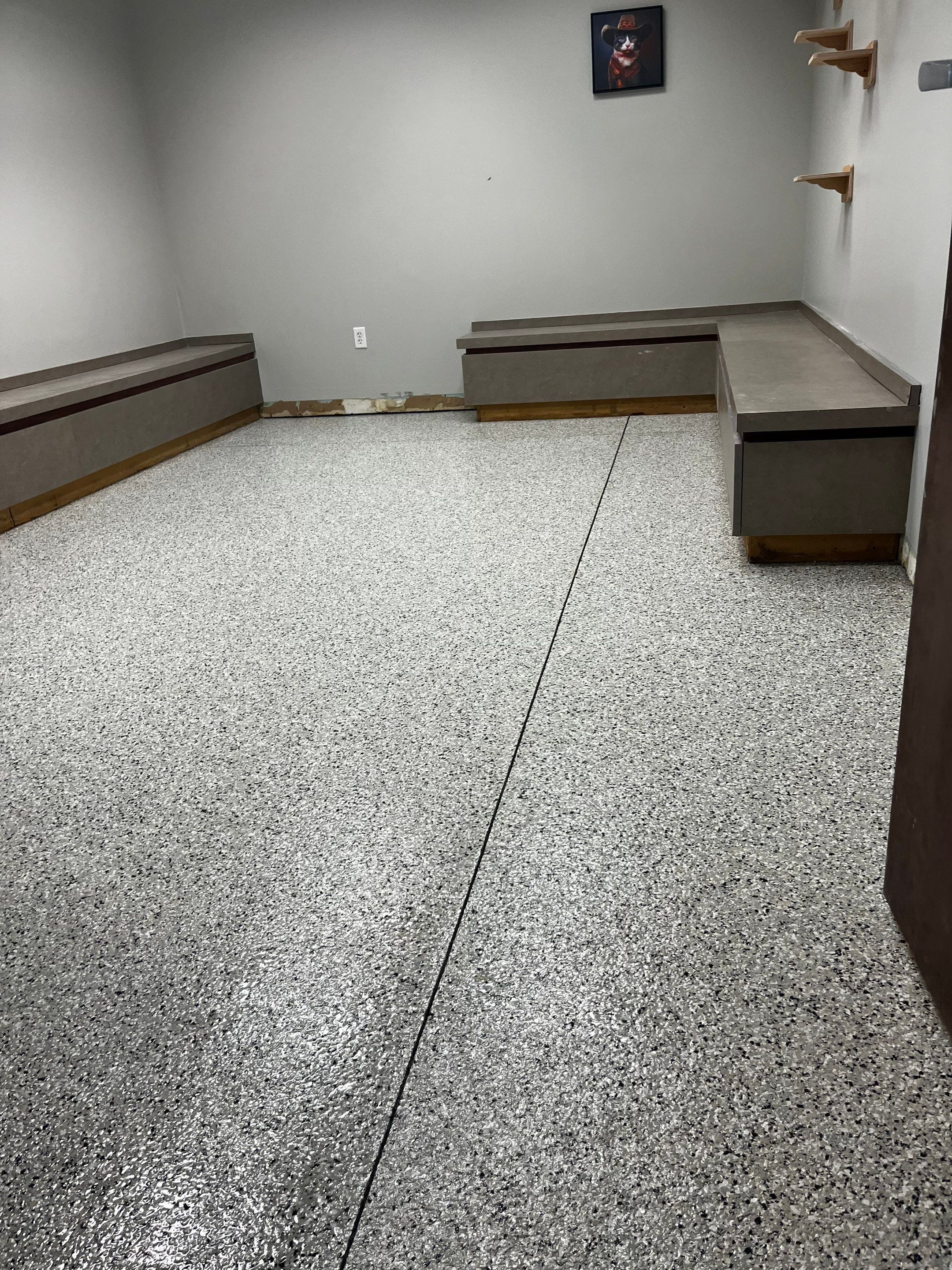 Commercial Floor Coating using Cabin Fever by My Garage Floor Guys