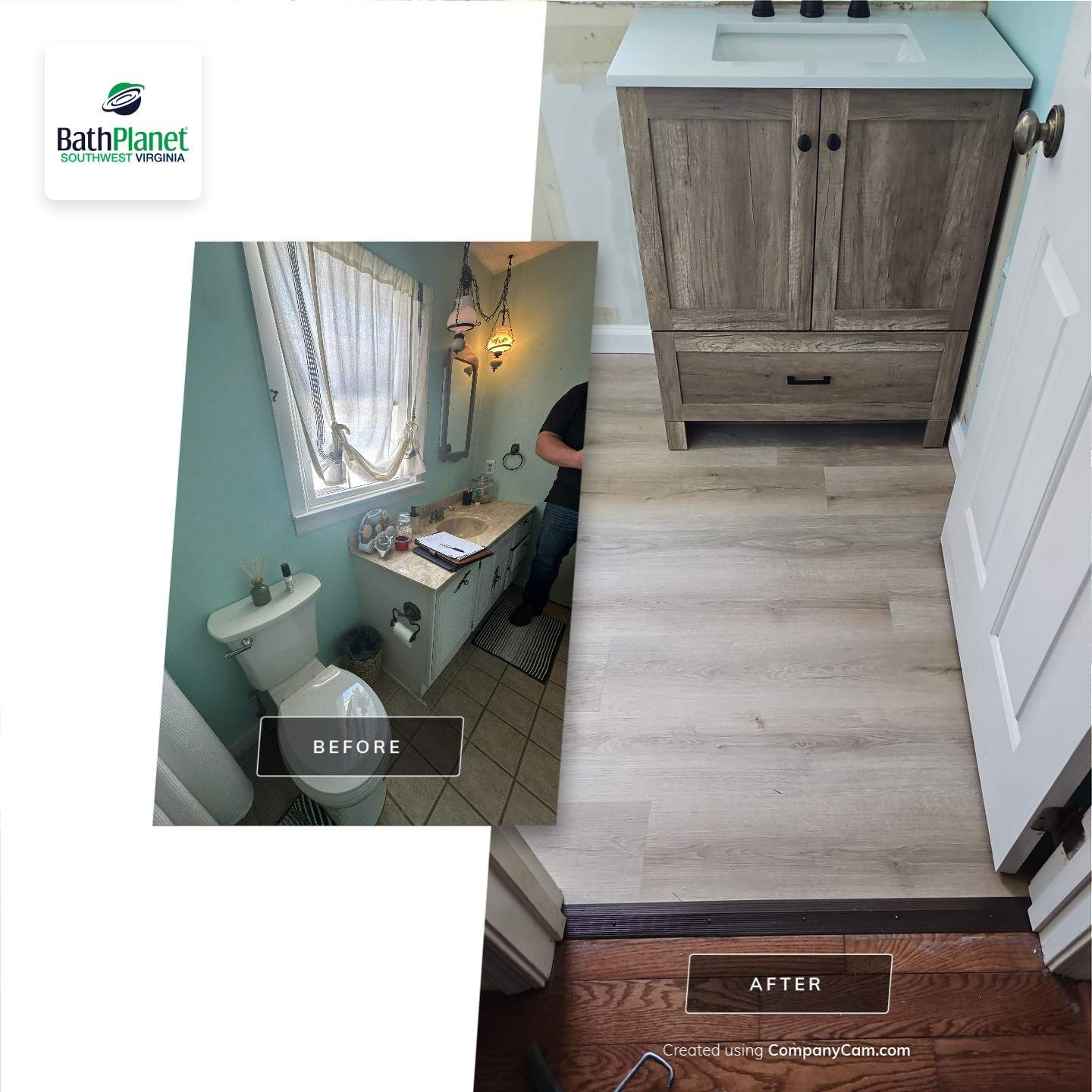 Beach Vibes Remodel by BathPlanet SW Virginia