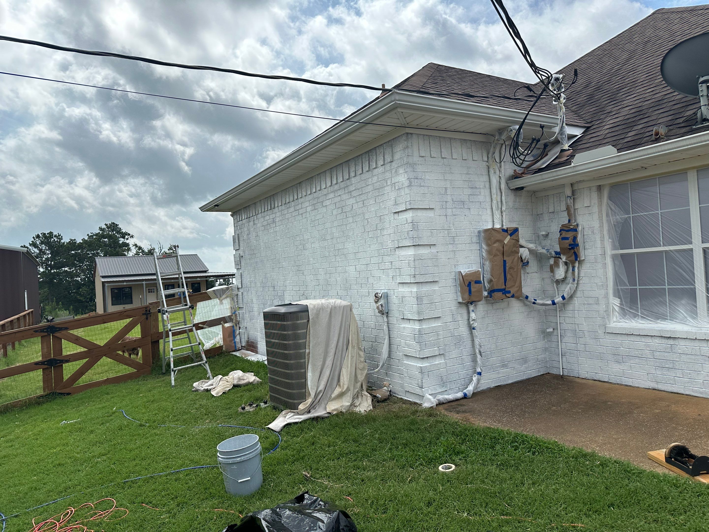 Exterior Transformation in Troup Texas by Quality Coats Painting