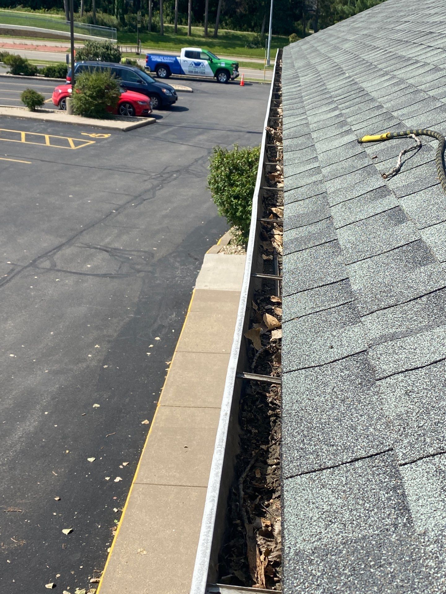 Commercial Gutter Clean by Shulla Exterior Cleaning