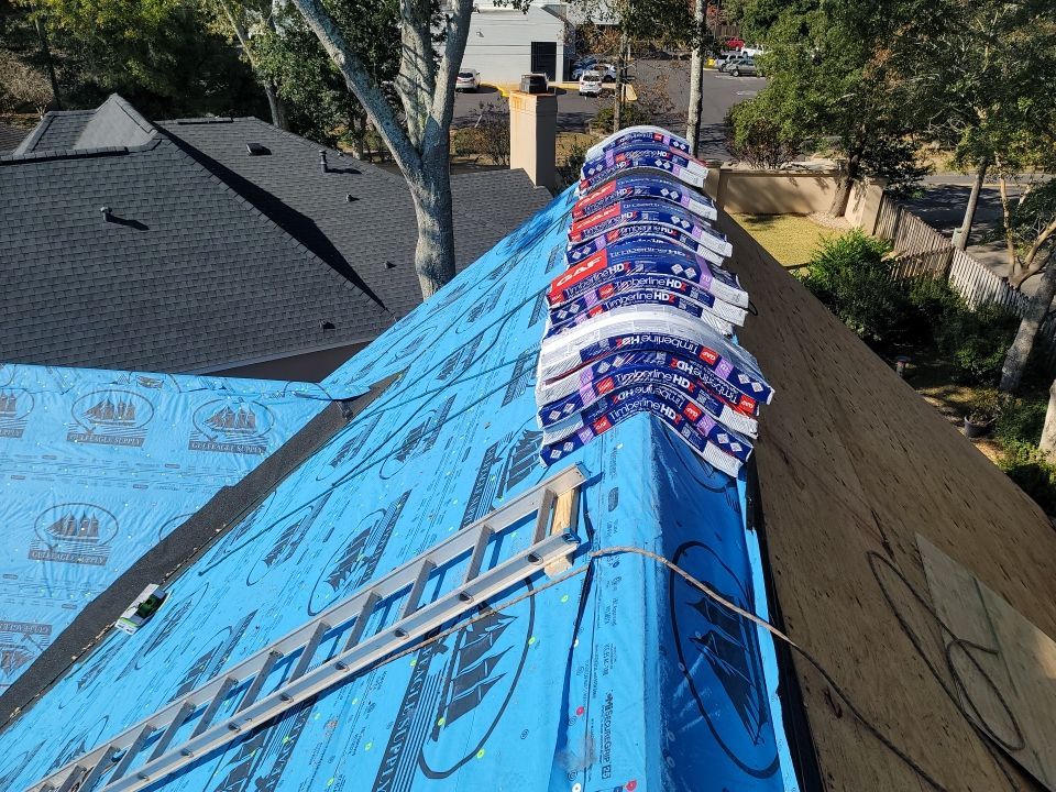 Residential Roofing Installation using Roof Replacement by American Roofing & Construction LLC