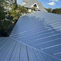 26ga 5V Crimp Mill Finish by Total Roofing System The Metal Roof Experts