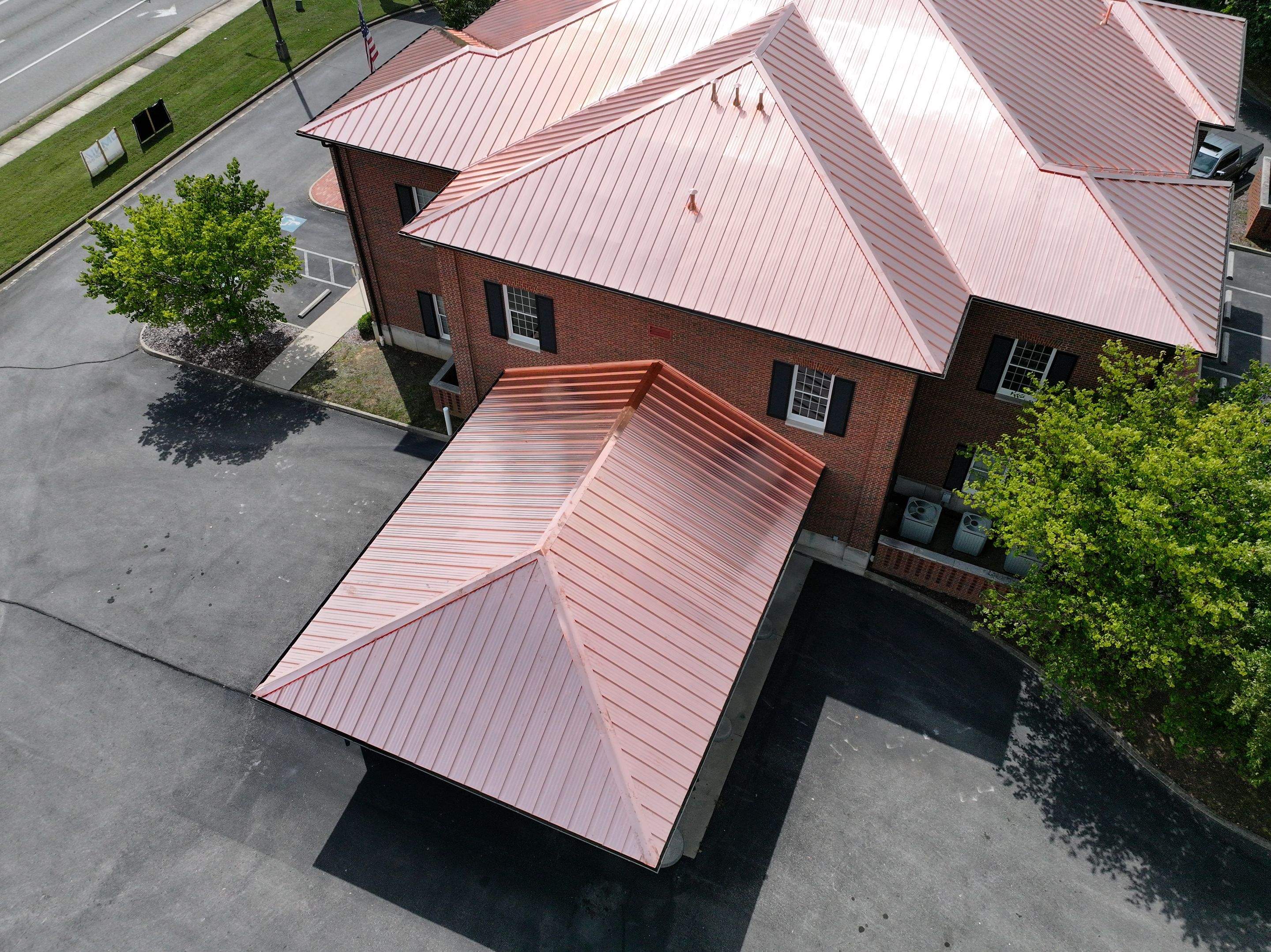 Elizabethton Federal Bank - Real Copper by Omnia Roofing