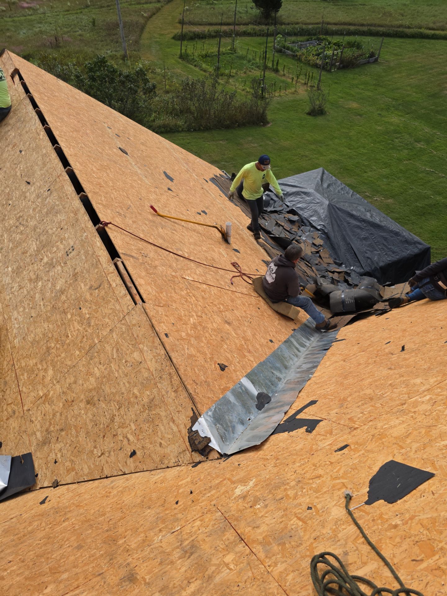 New Roof Installation  by 42 North Construction, LLC.