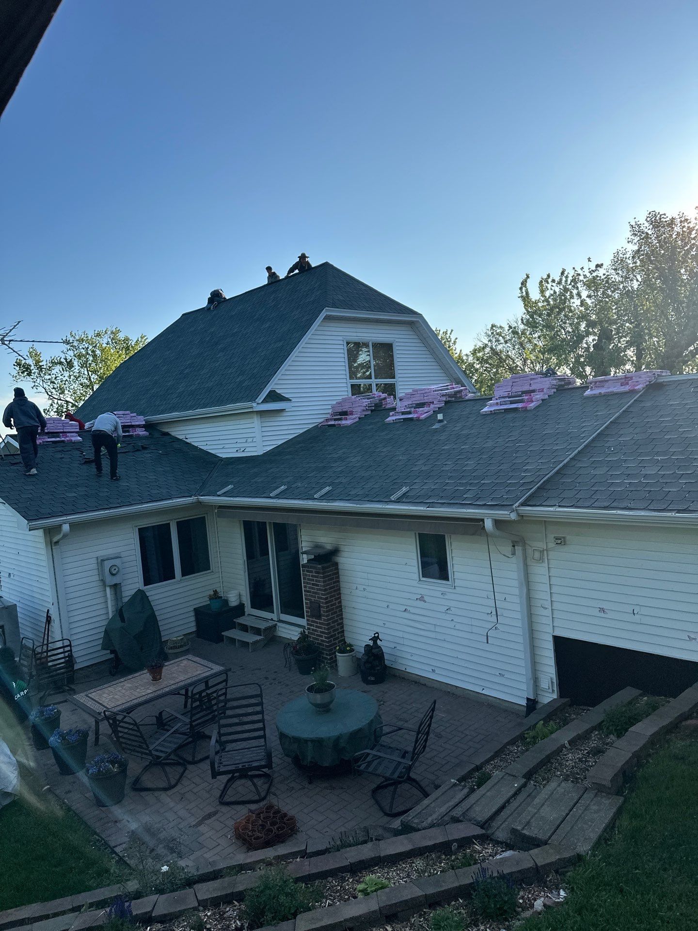 Residential Roofing Installation using Owens Corning Duration Driftwood by Lightning Exteriors
