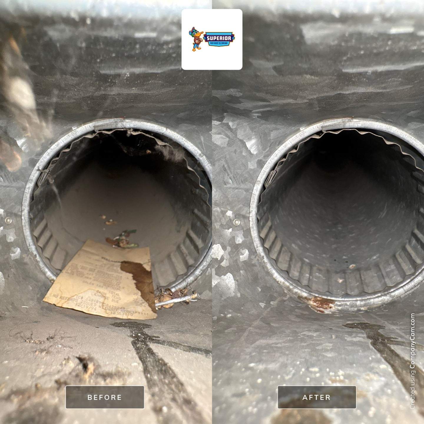 Air duct cleaning in Brighton twp, Beaver PA by Superior Air Duct Cleaning