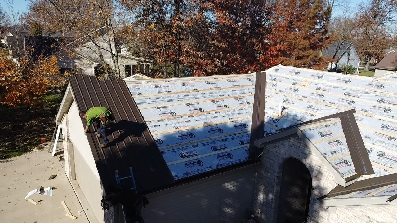 Exposed Fastener Metal Roof Replacement – Ossian, IN by 4Ever Metal Roofing