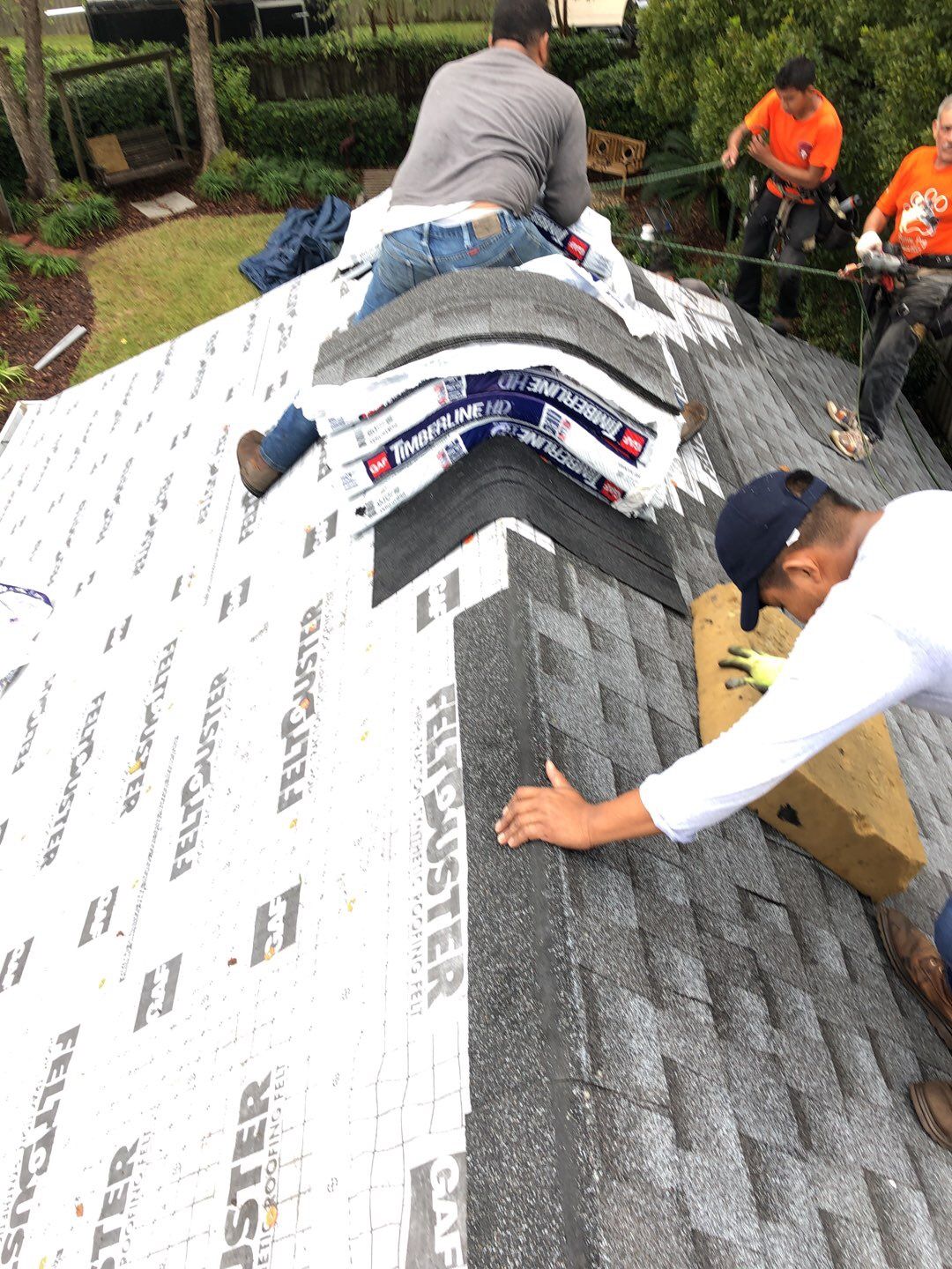Residential Roofing Installation using Roof Replacement by American Roofing & Construction LLC