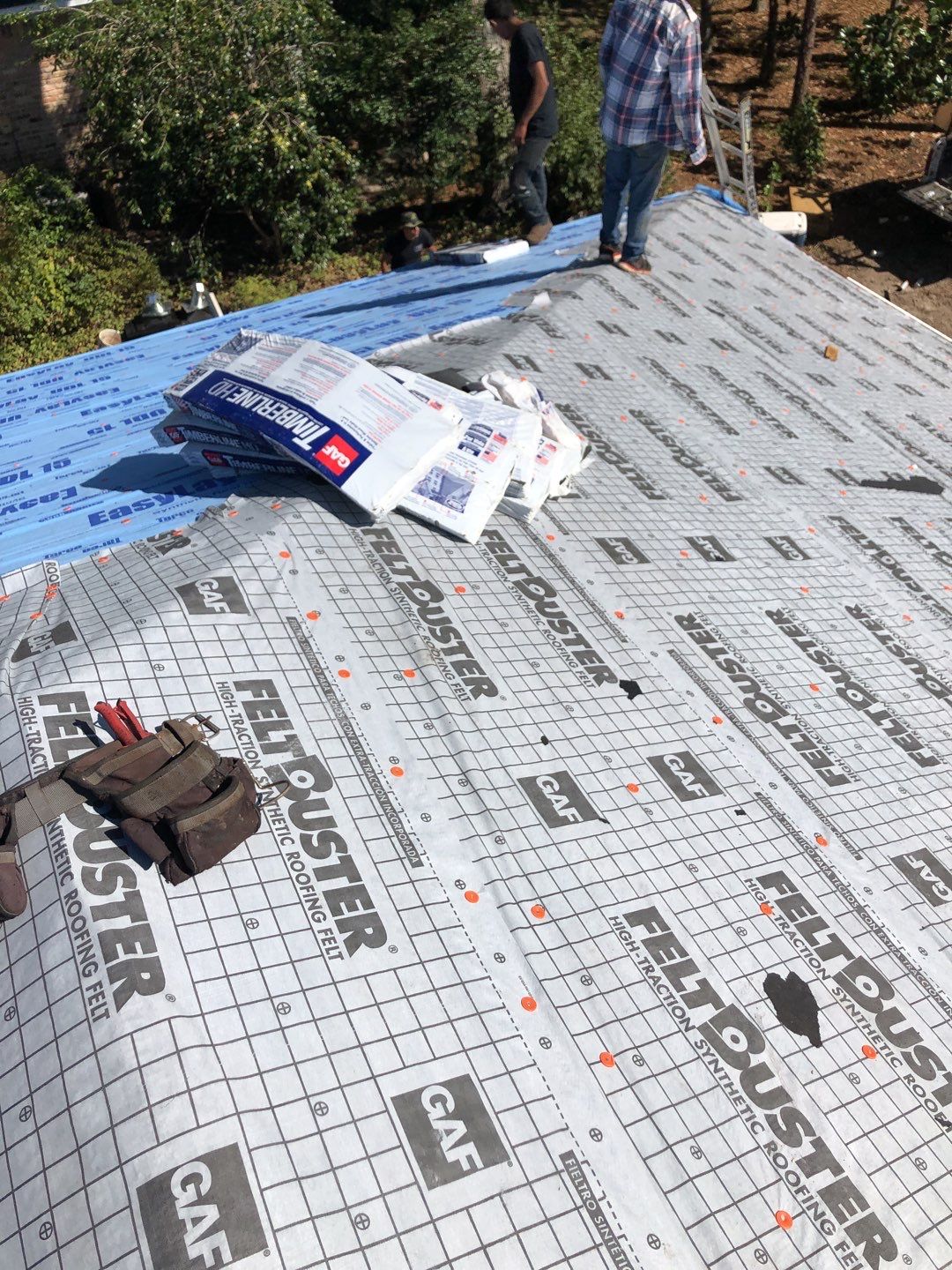 Residential Roofing Installation using Roof Replacement by American Roofing & Construction LLC