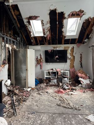 Residential Fire Damage Restoration and Full Reconstruction in Wantagh