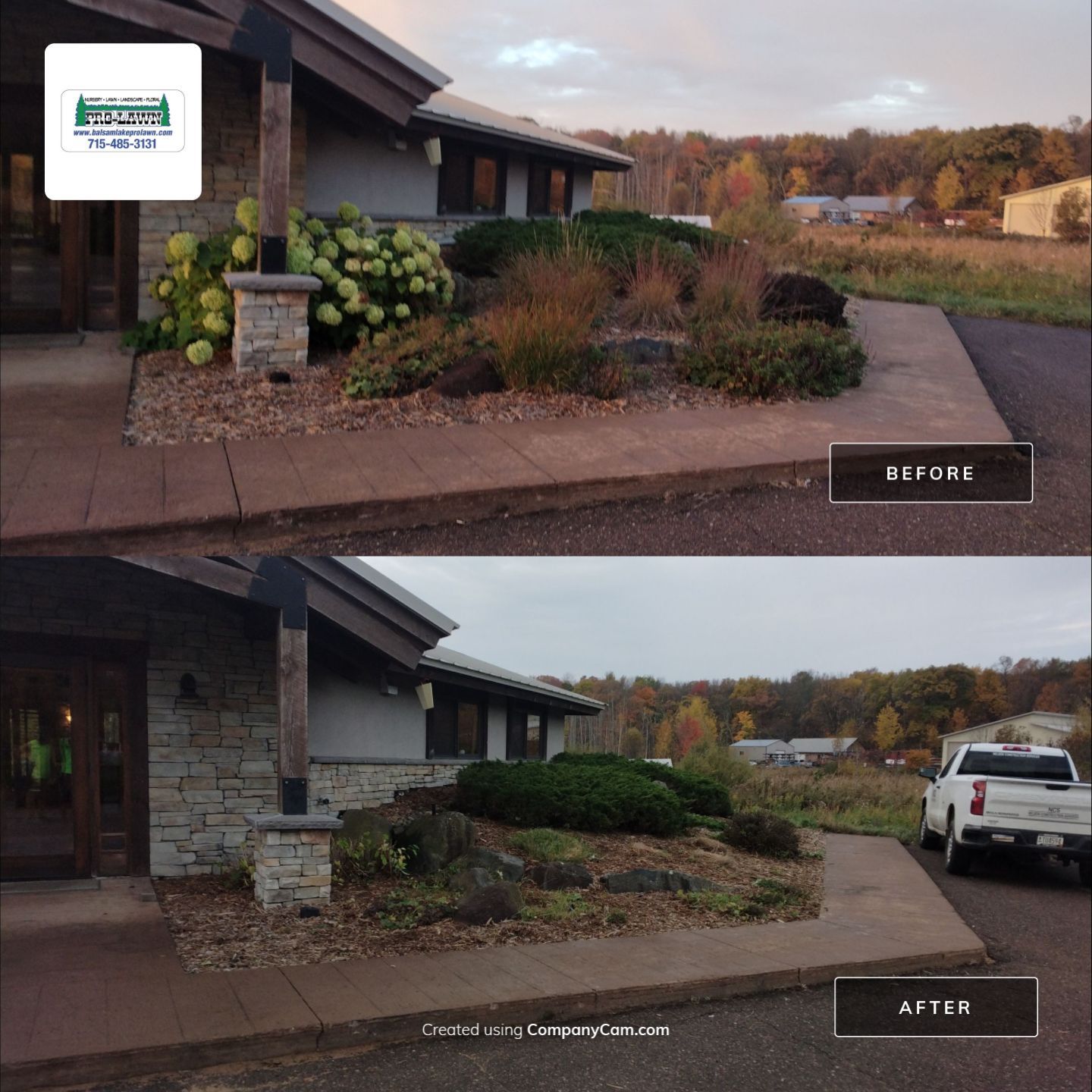 Project in Centuria by Balsam Lake Pro Lawn