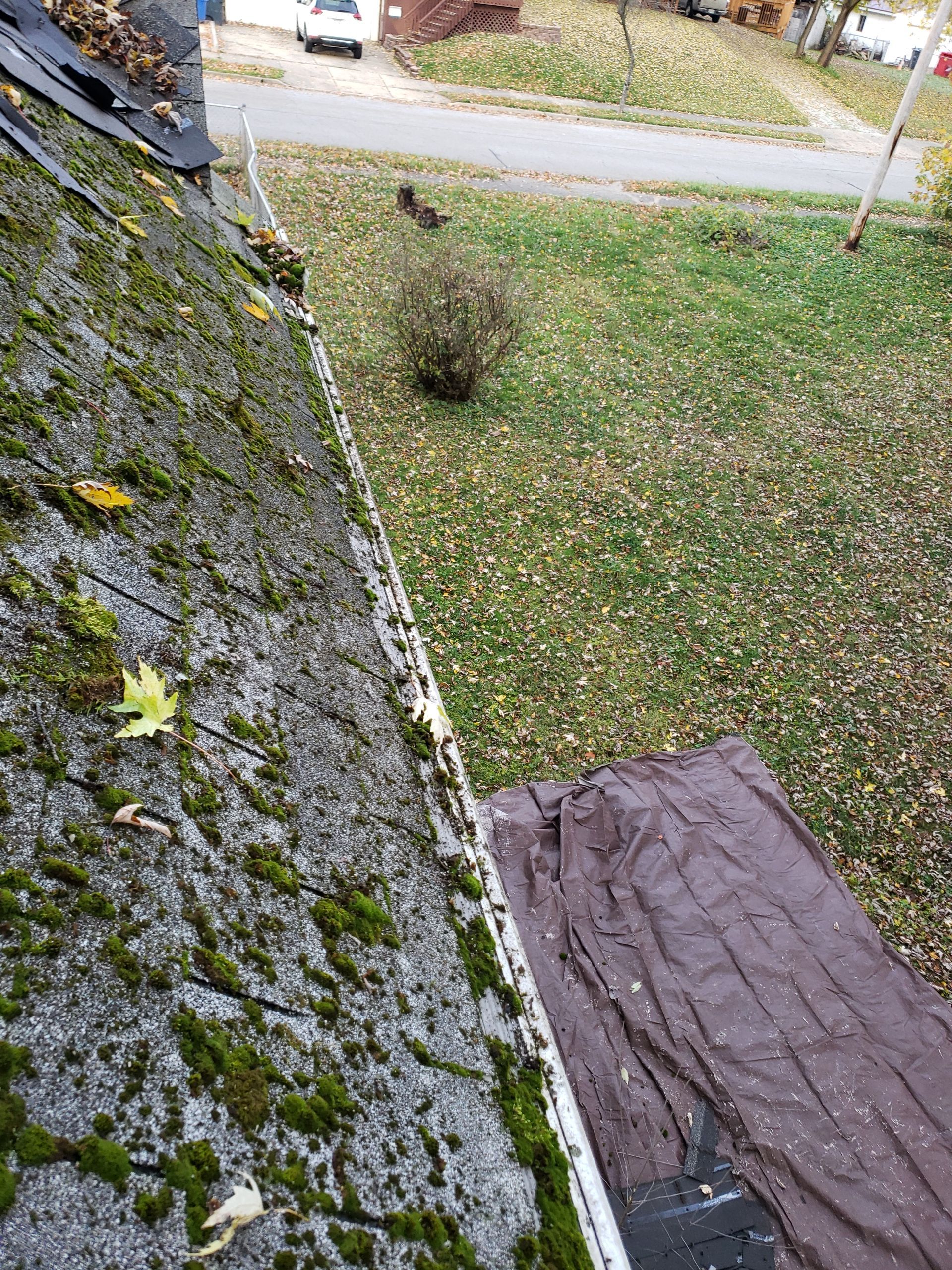 ATLAS PINNACLE COLOR: SCOTCHGARD COASTAL GRANITE DRIP EDGE: WHITE by Eagle Eye Roofing