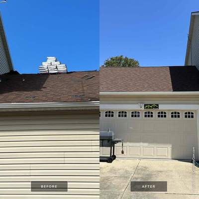 Roof Installation using GAF Timberline HDZ