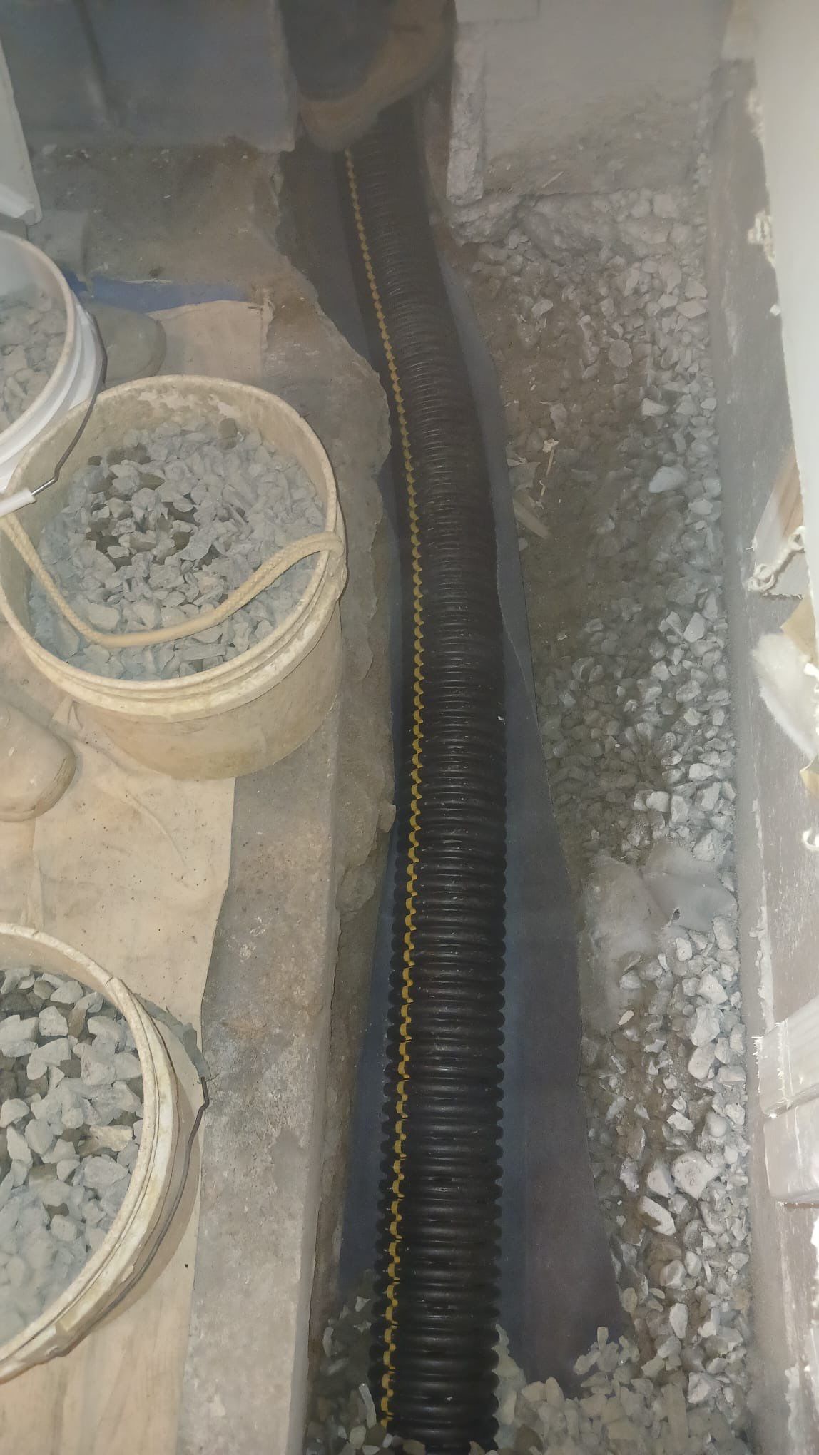Interior French Drain & Wall Vapor Barrier Boonton NJ by Pure Service Pro, LLC 