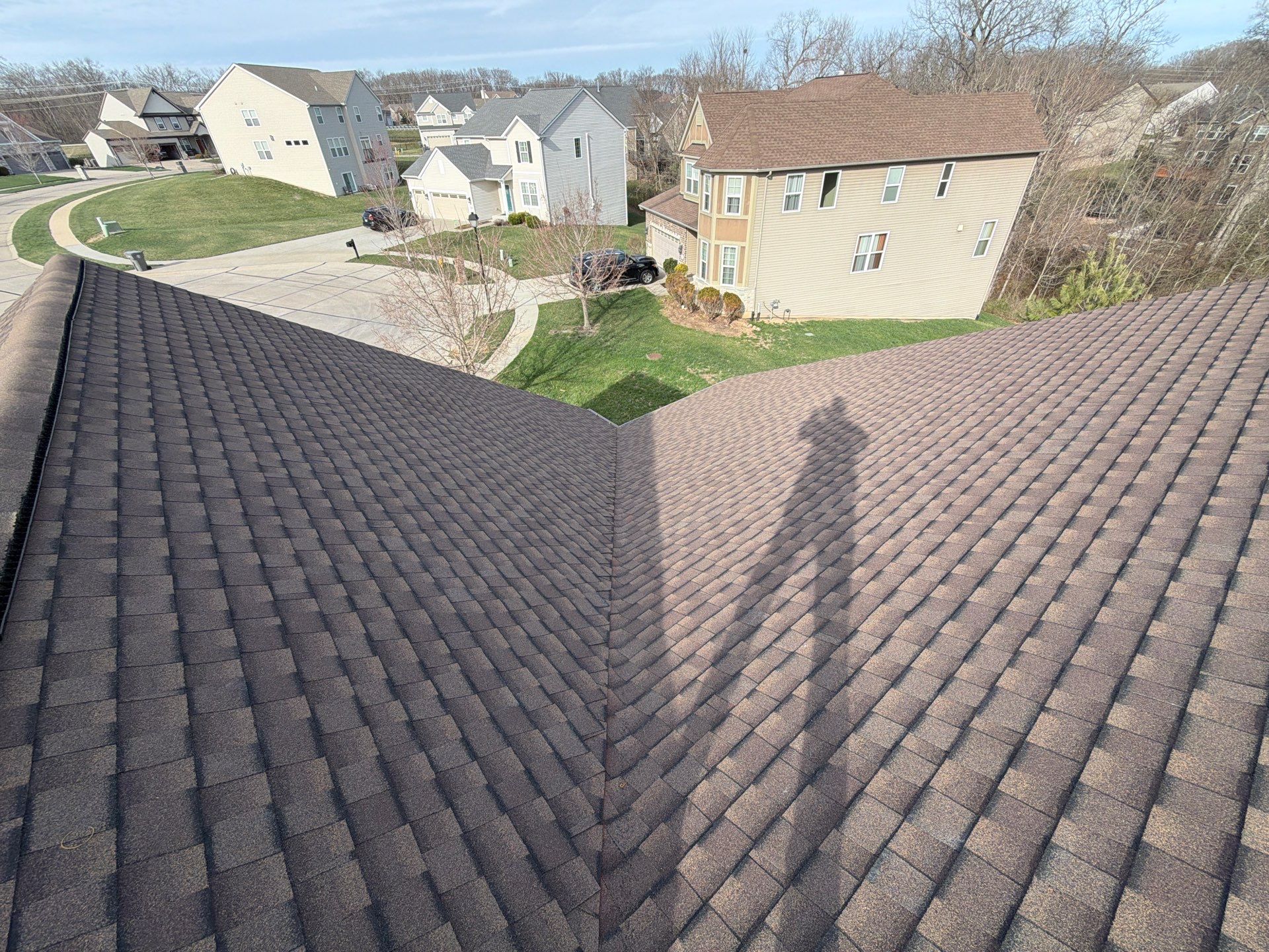 GAF Timberline Shingle Roof Replacement and Siding Repair in Wentzville by Acute Roofing And Exteriors