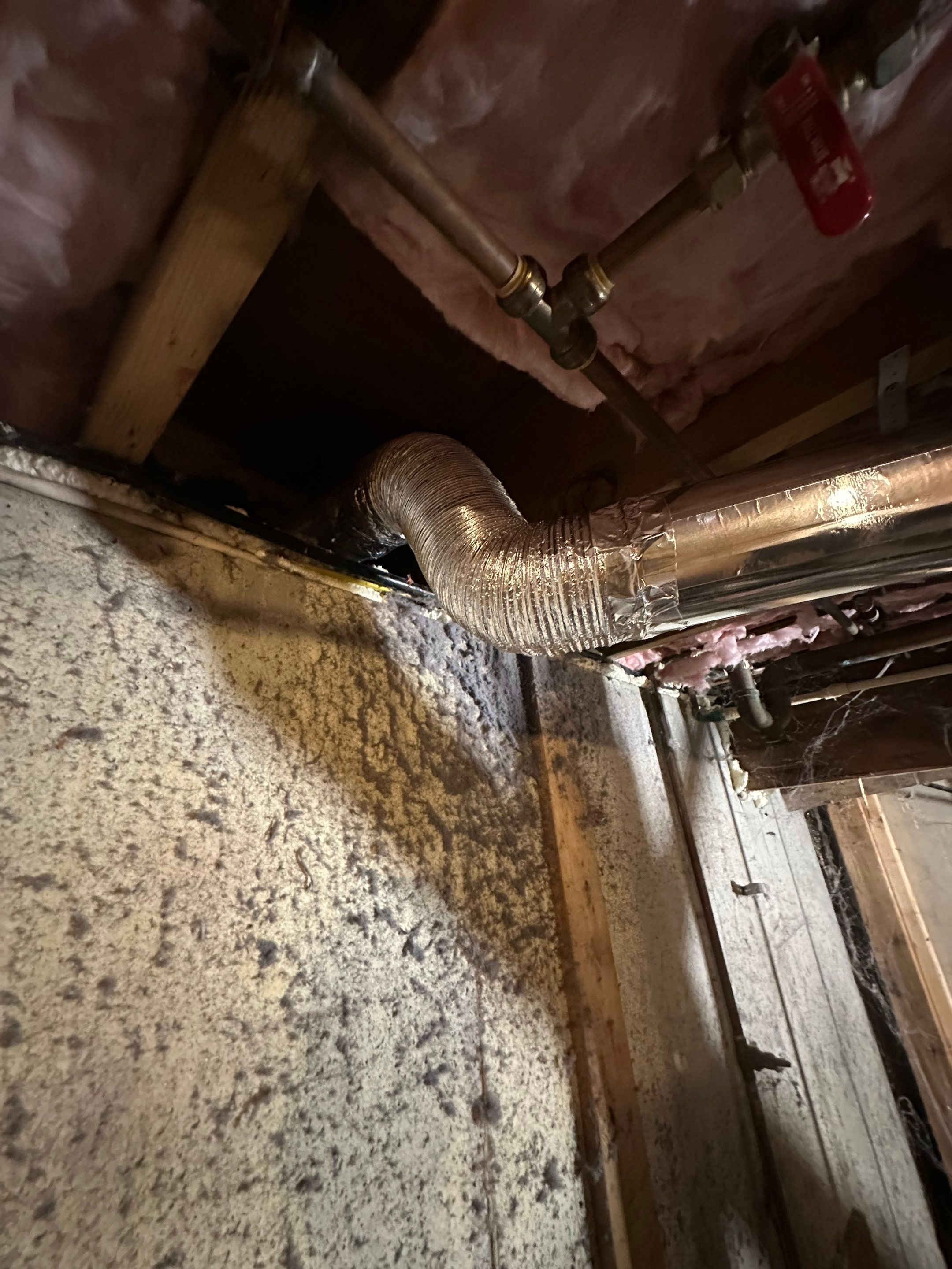 Dryer Vent Replacement in a multifamily by TMS Services