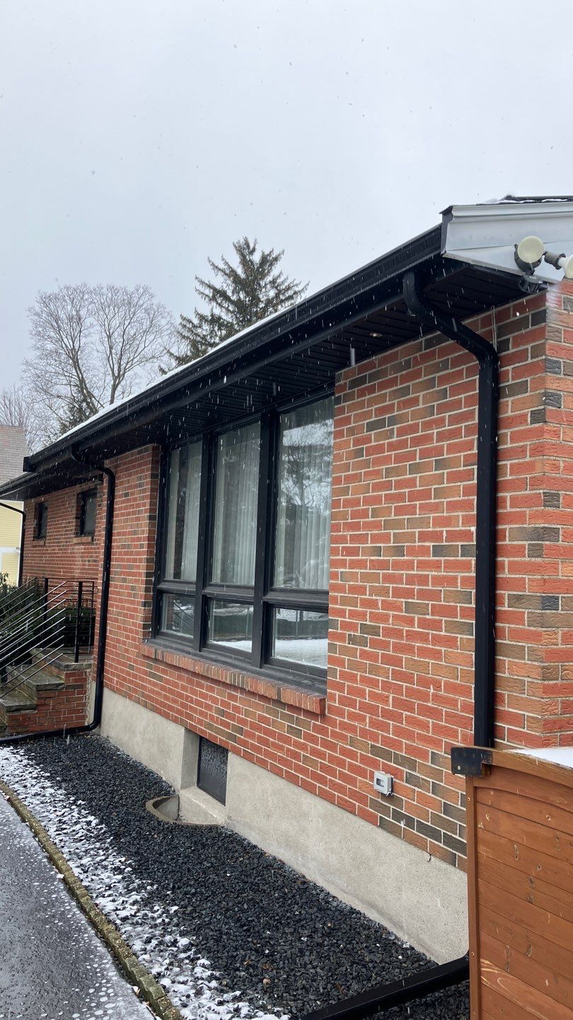 Black Gutters and Trim Can Really Transform the Look of a Home by Gutter Pro Enterprises