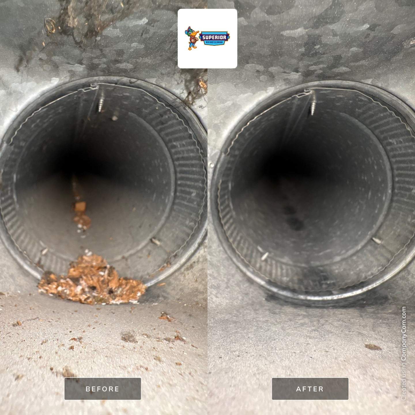 Air duct cleaning and dryer vent cleaning in Boardman OH by Superior Air Duct Cleaning