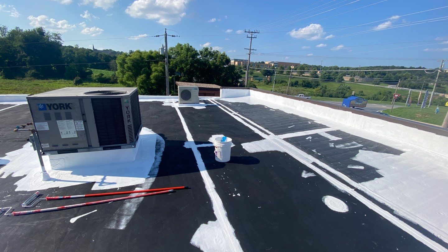 Silicone Roof Coating in Manchester, MD • Premier Dental by Seipp Roofing, LLC