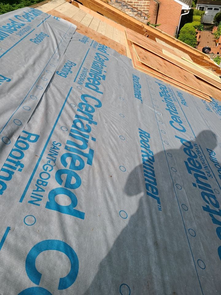 Springfield Tree Damage Restoration: CertainTeed Landmark Designer Shingles in Charcoal Black by RM Banning, Inc.