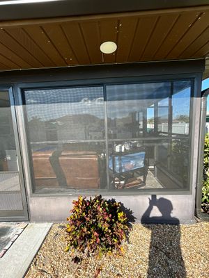 Eze Breeze porch enclosure, CGI Windows and doors