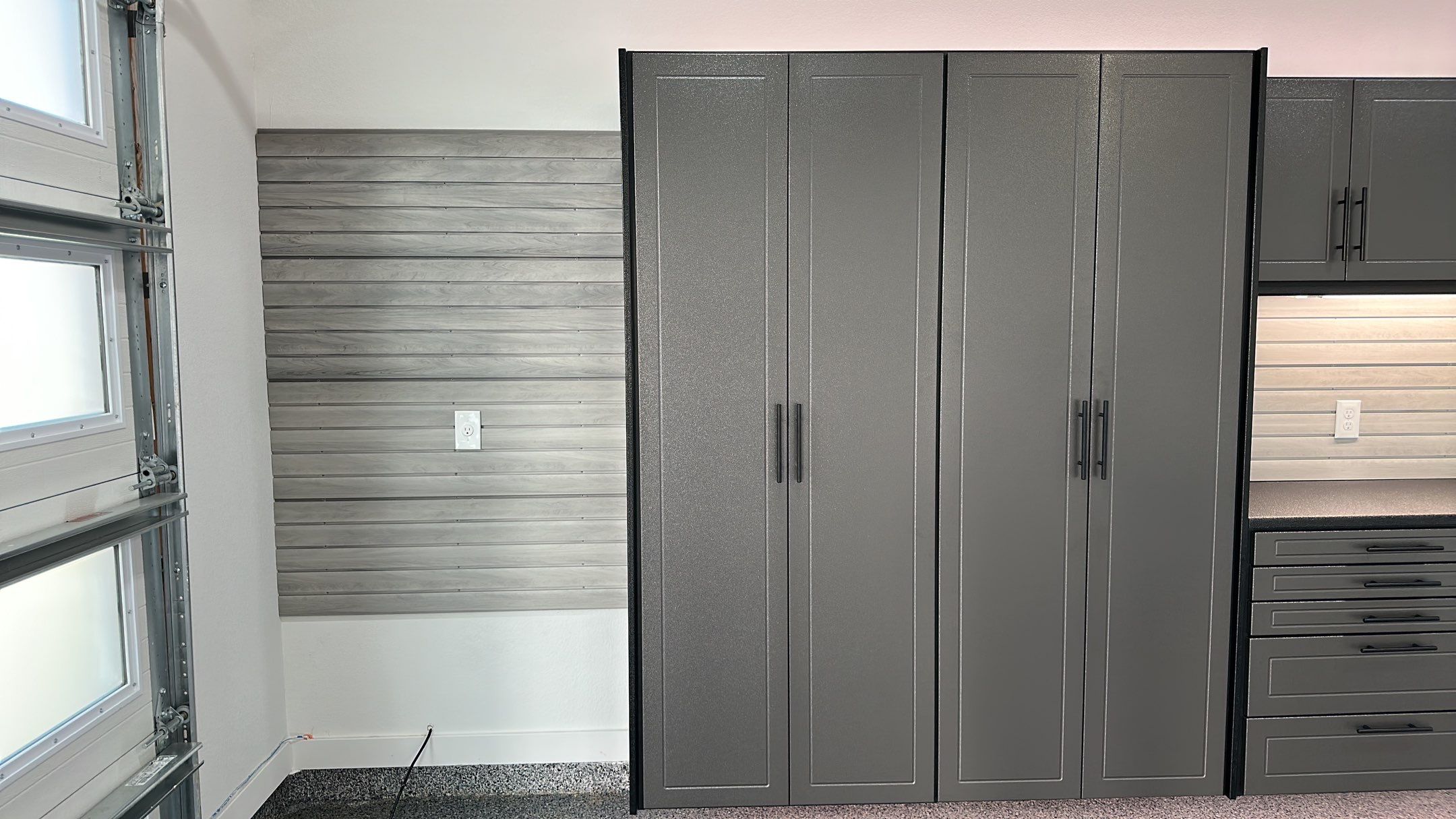 Craig M. changed the look of his garage with these cabinets  by Banner Garage