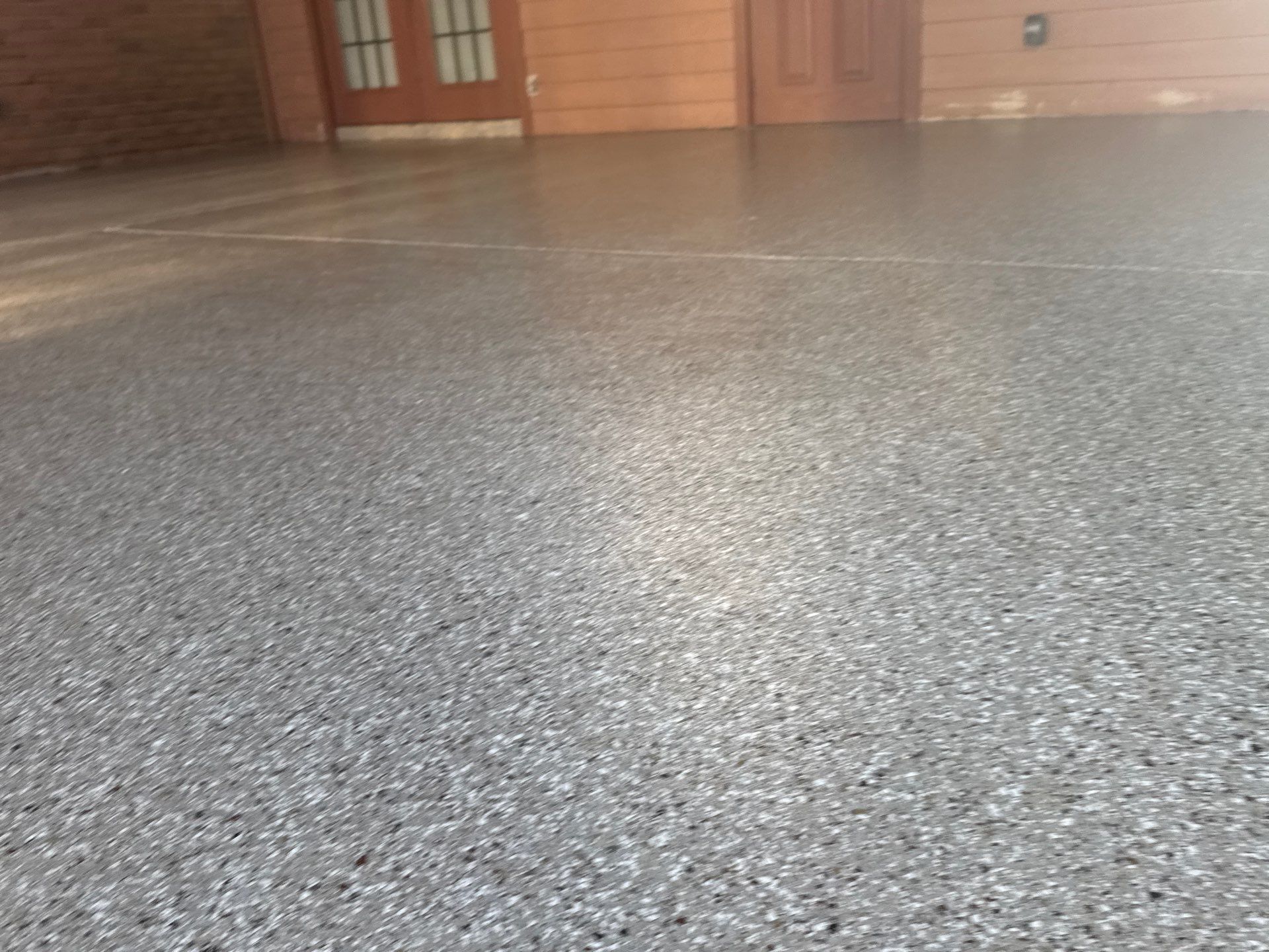 Porch in Lake City, FL in Pebble Beach by Cross Creek Concrete Coatings