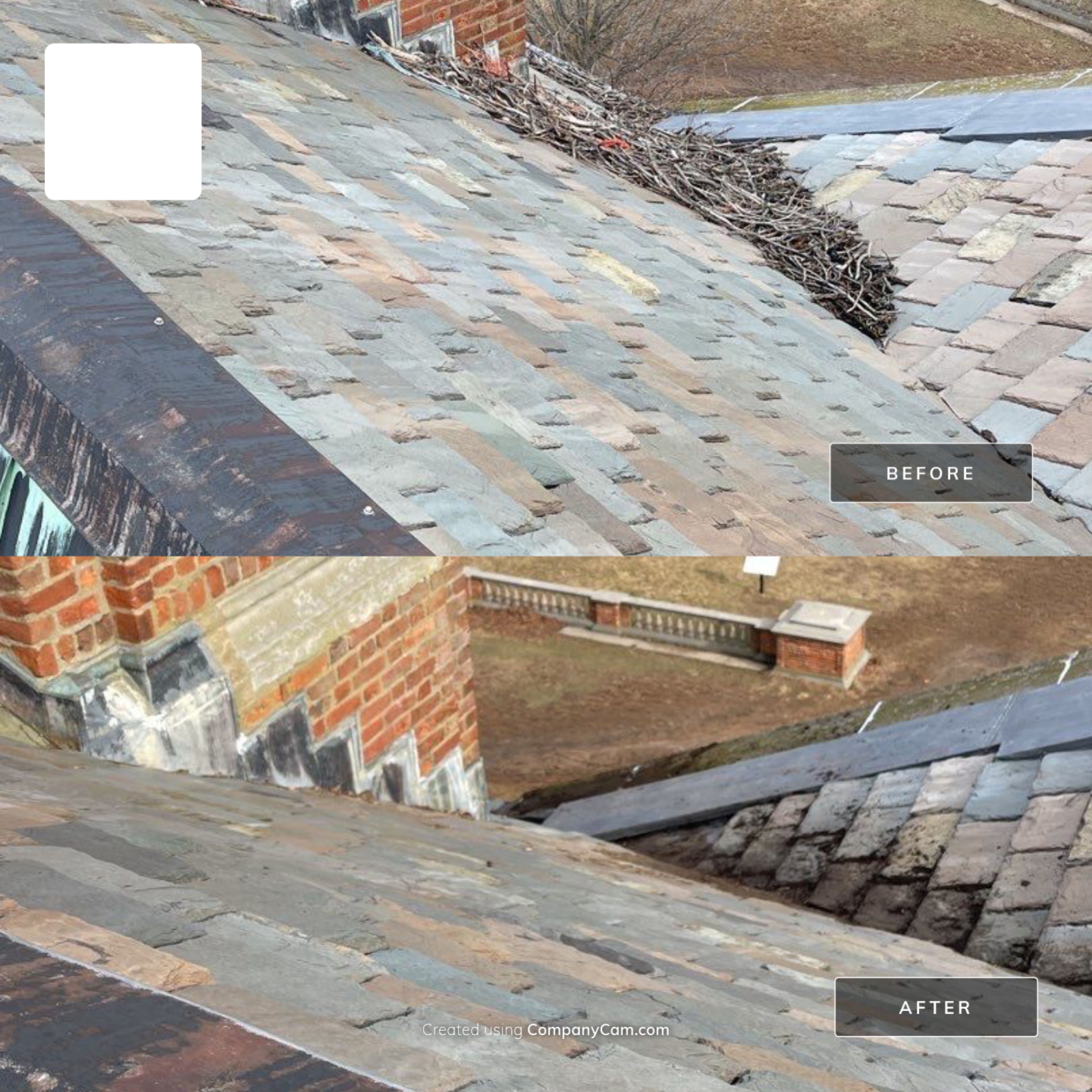 Caumsett Mansion by Above All Gutters 