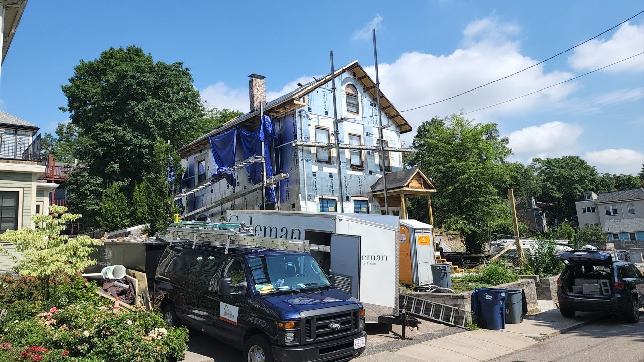 Siding Installation using James Hardie by UBrothers Construction