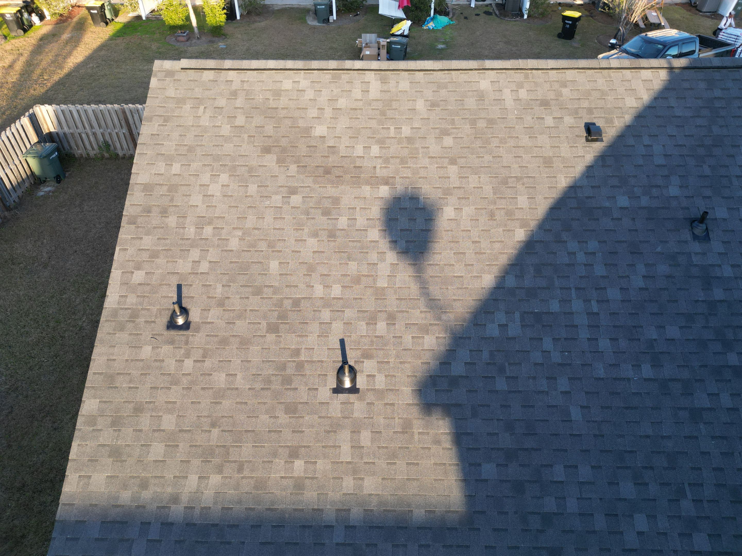 Residential Roofing Installation using Atlas Pinnacle Pristine Black Shadow. by Talya Roofing