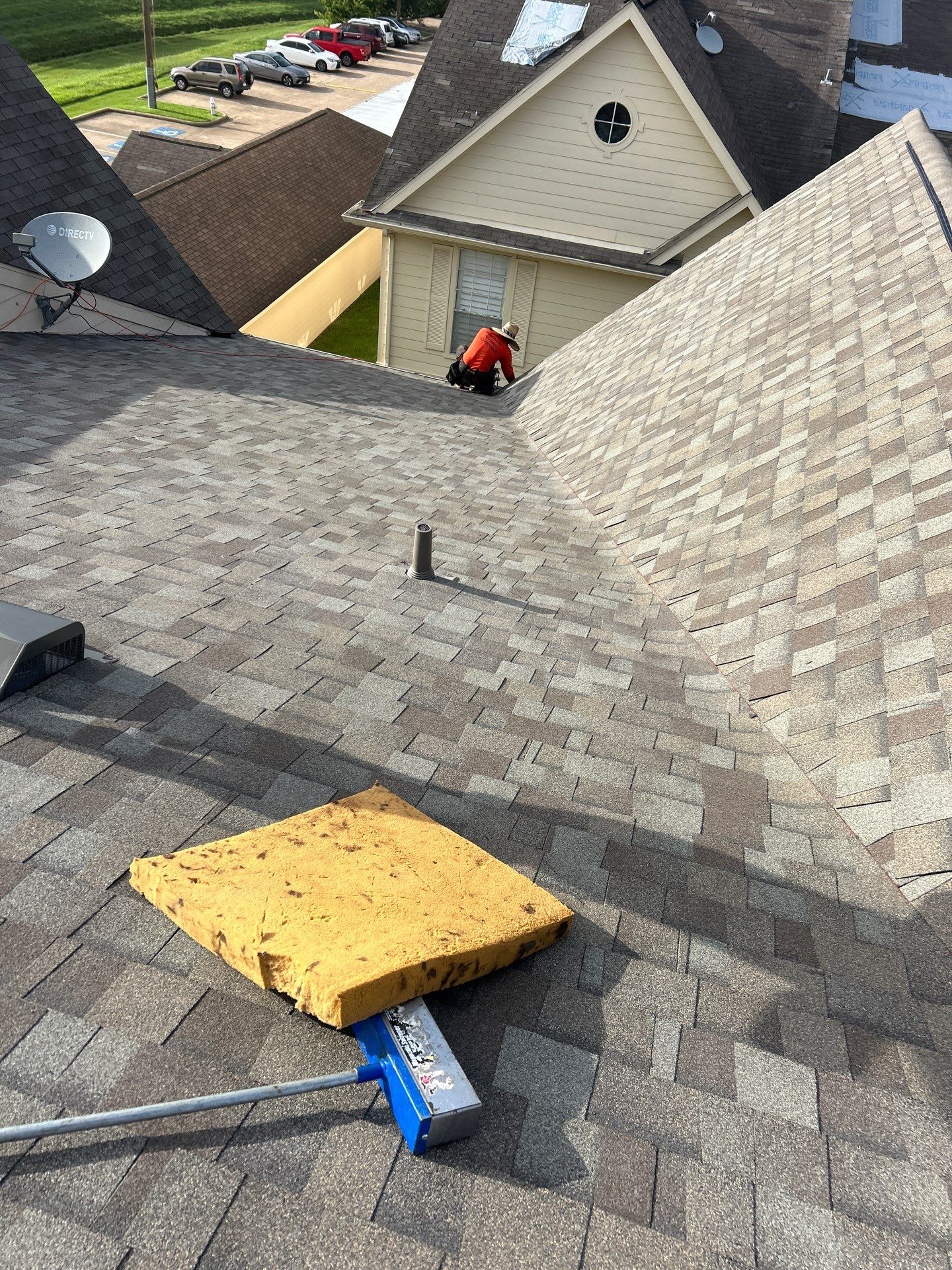 Residential Roofing Installation using Owen's Corning Duration (Lifetime) Shingles by Roof Repair Company