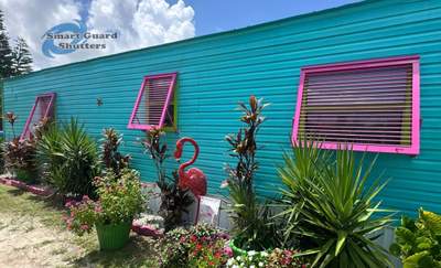 Impact Bahama Shutters in Heather Violet
