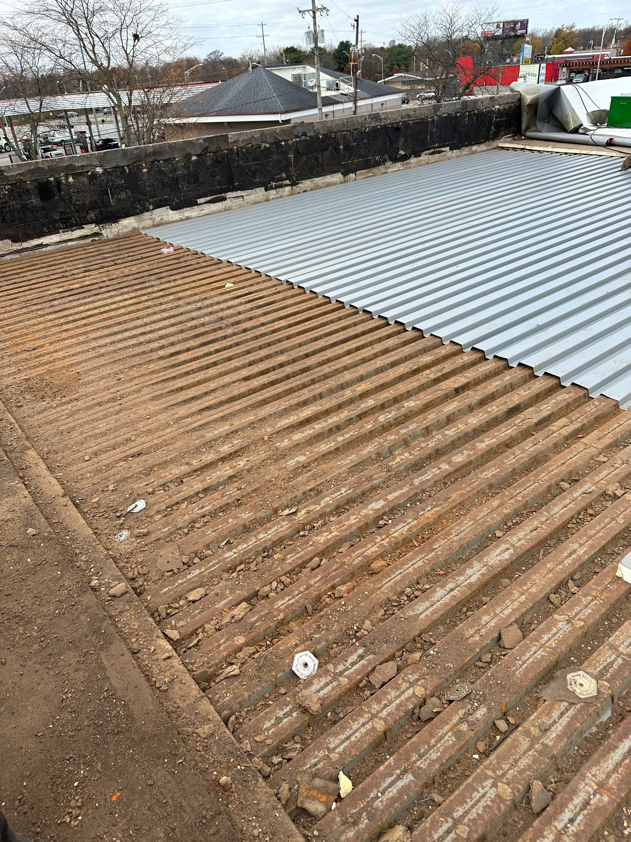 Commercial Flat Roof Replacement by Assured Restoration