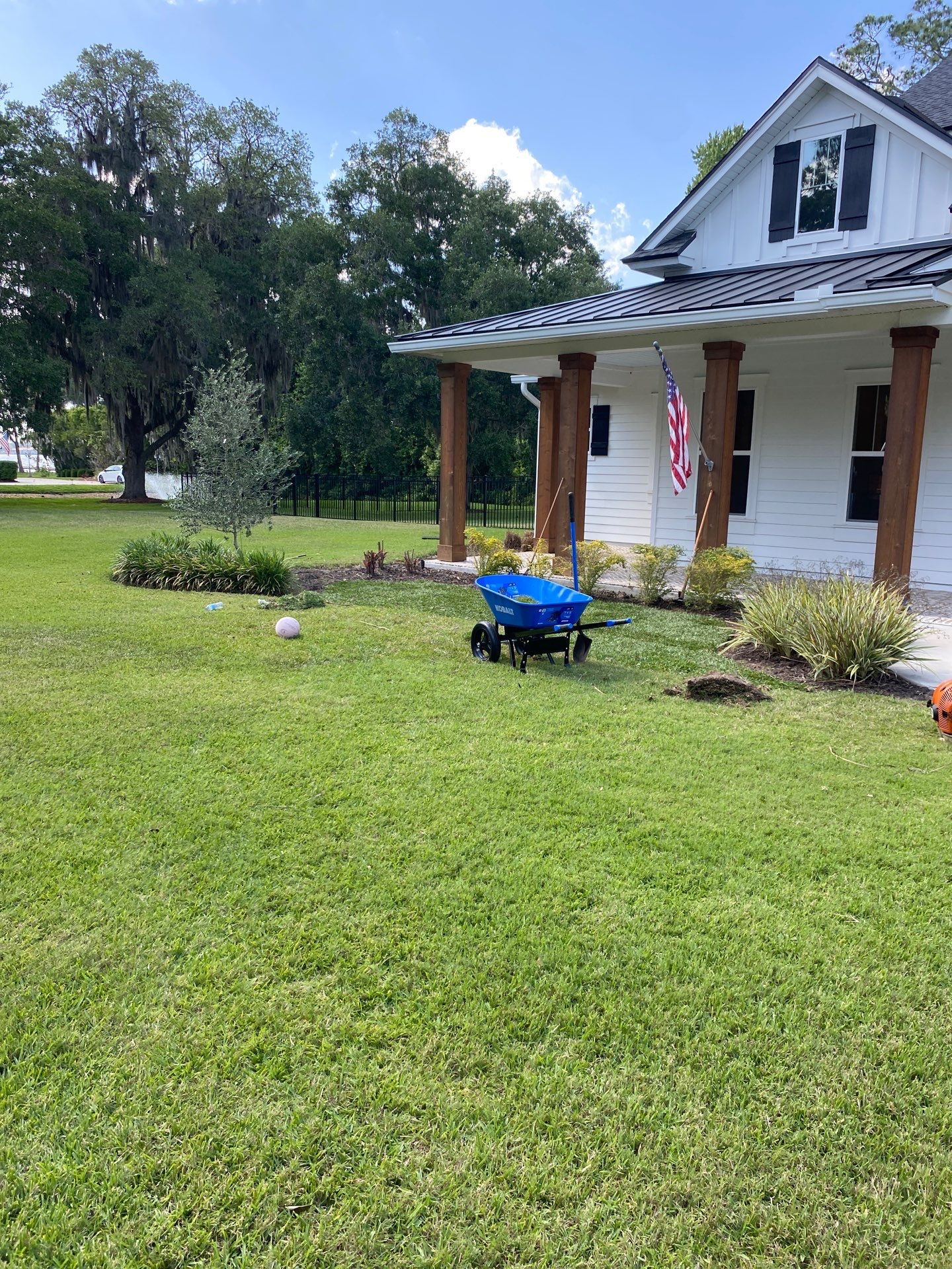 Residential | Clean-Up, Sod & Rock Installation by ProGreen Services