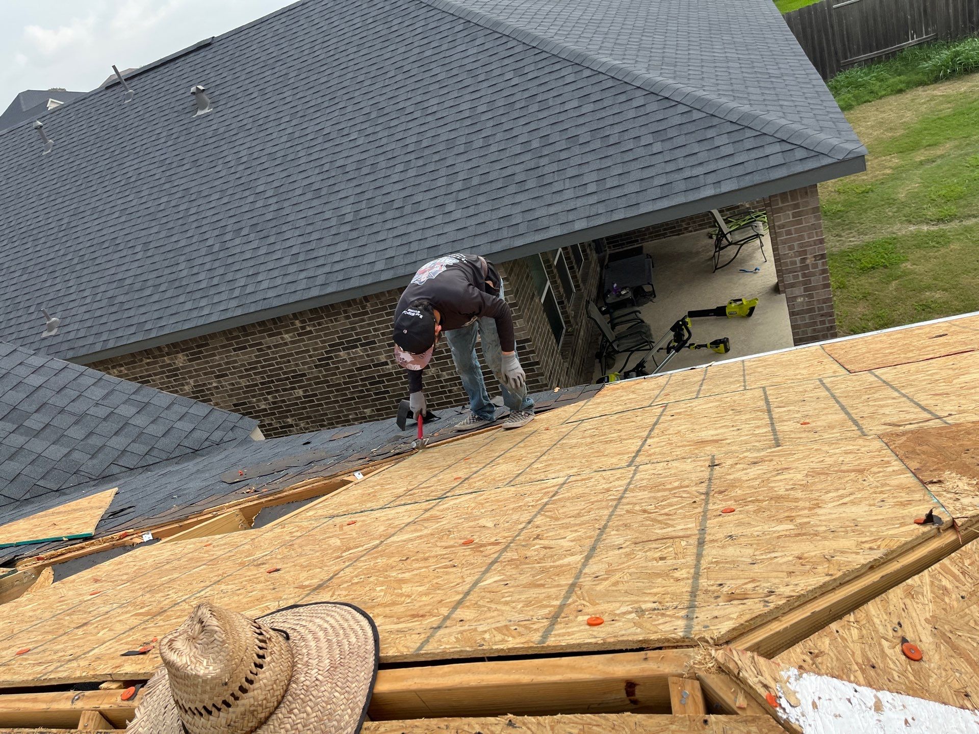 Residential Roofing Repair using Owen's Corning Duration (Lifetime) Shingles by Roof Repair Company