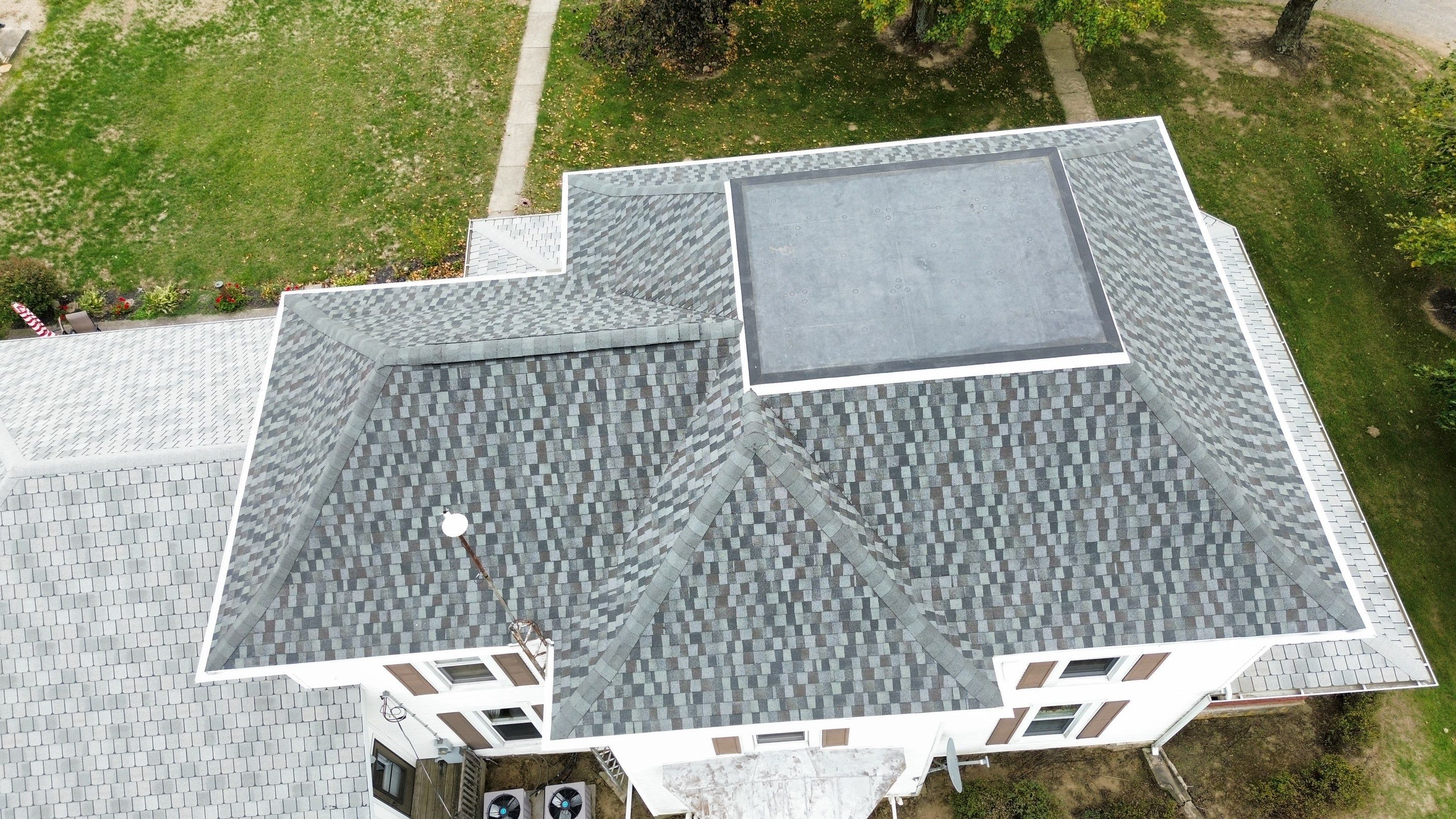 Residential Roofing Installation using Timberline HDZ Shingles - Nantucket Morning by RoofX 