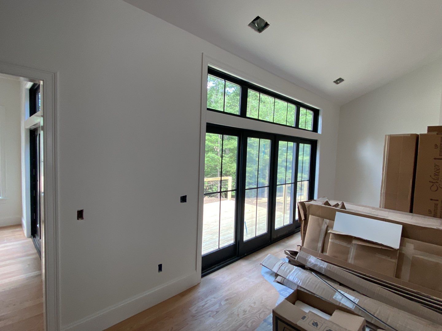 Interior Painting using Snowbound White  by EXCELLENCE | CARTO