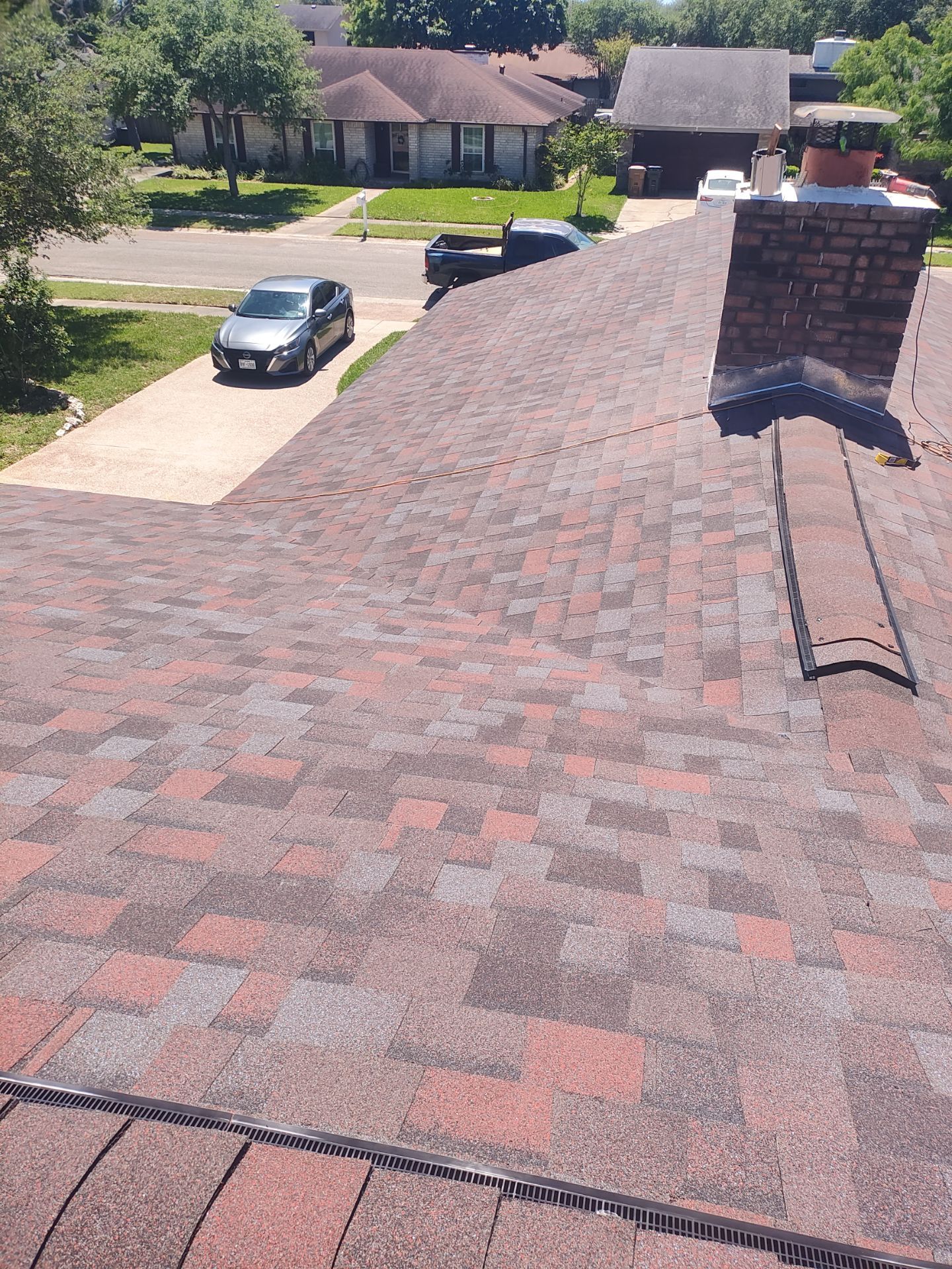 She looks good in Red by Bayfront Roofing and Construction
