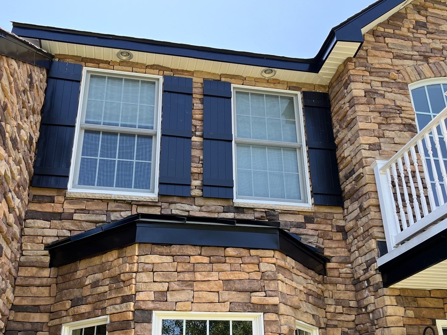 Roof Damage using Certainteed Lifetime Roofing System- Moire Black Landmark Pro shingkes with shadow ridge caps. by BulletpROOF Exteriors