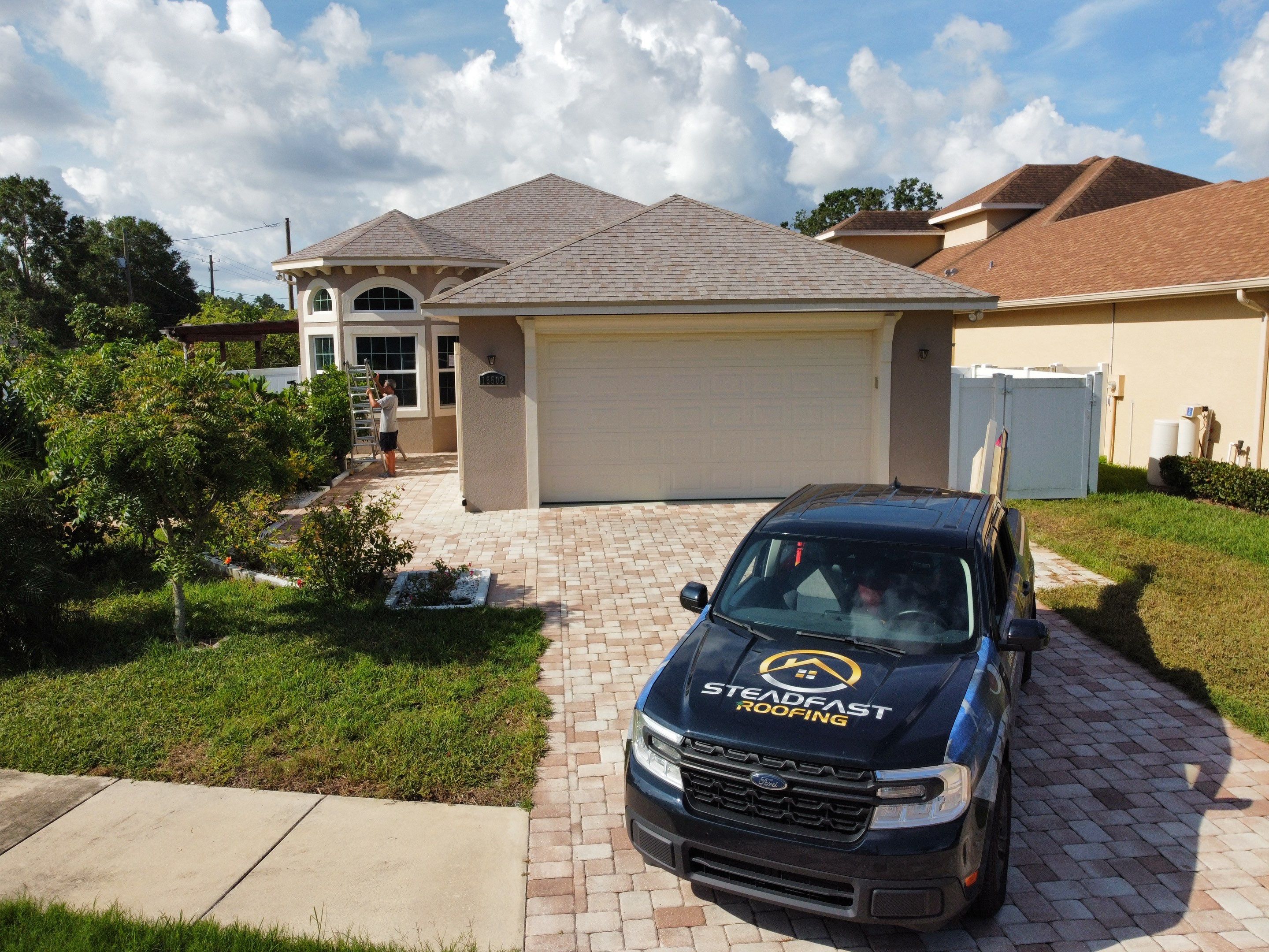 Roof Replacement in Tampa, FL. by Steadfast Roofing