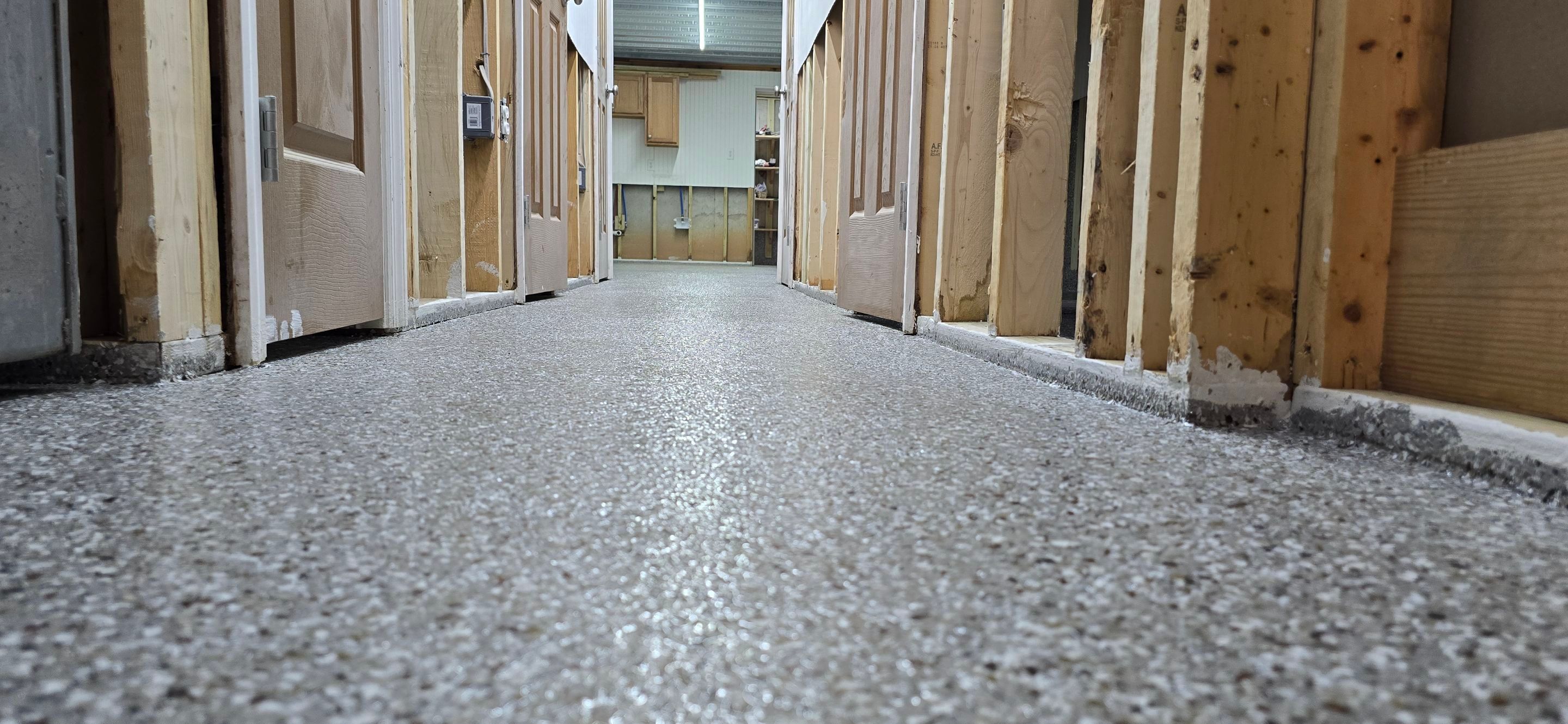 Bunker using Creekbed by Elite Floor Solutions