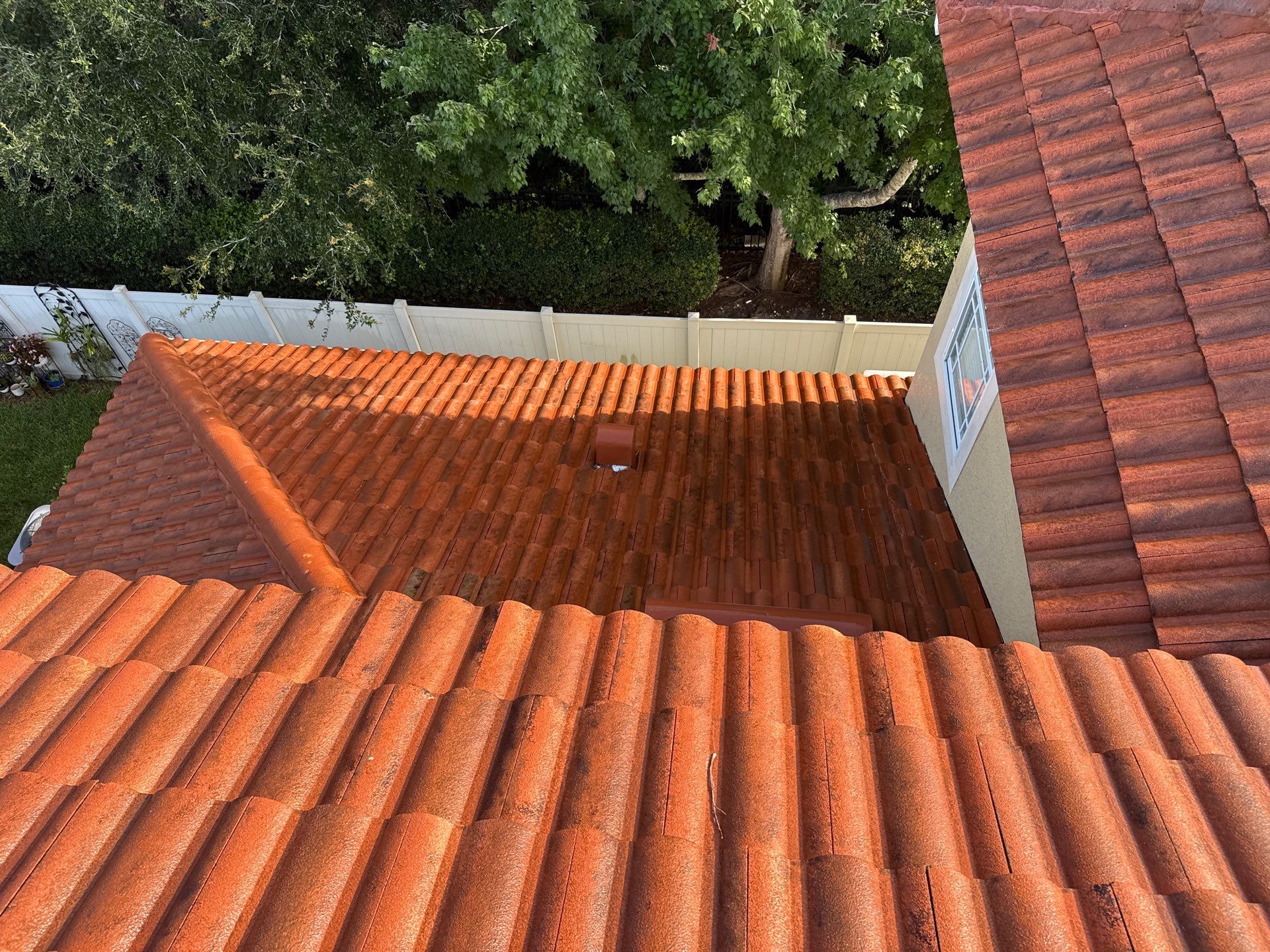 Soft Wash Tile Roof Cleaning in Sonoma Community, Sarasota, FL by Sunshine AquaWash