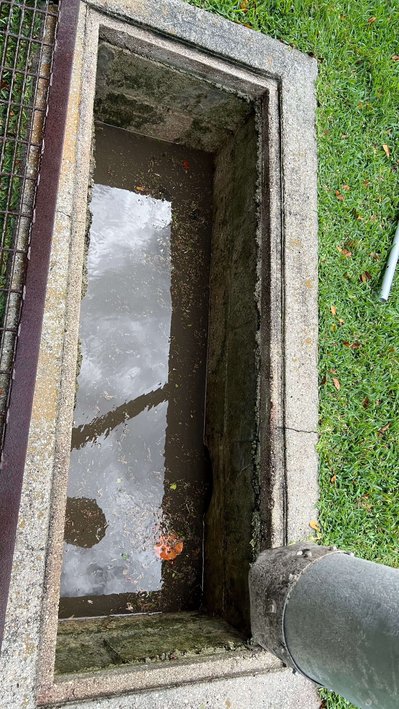 Naples Private Airport Community Catch Basin Cleaning by APS Power & Water