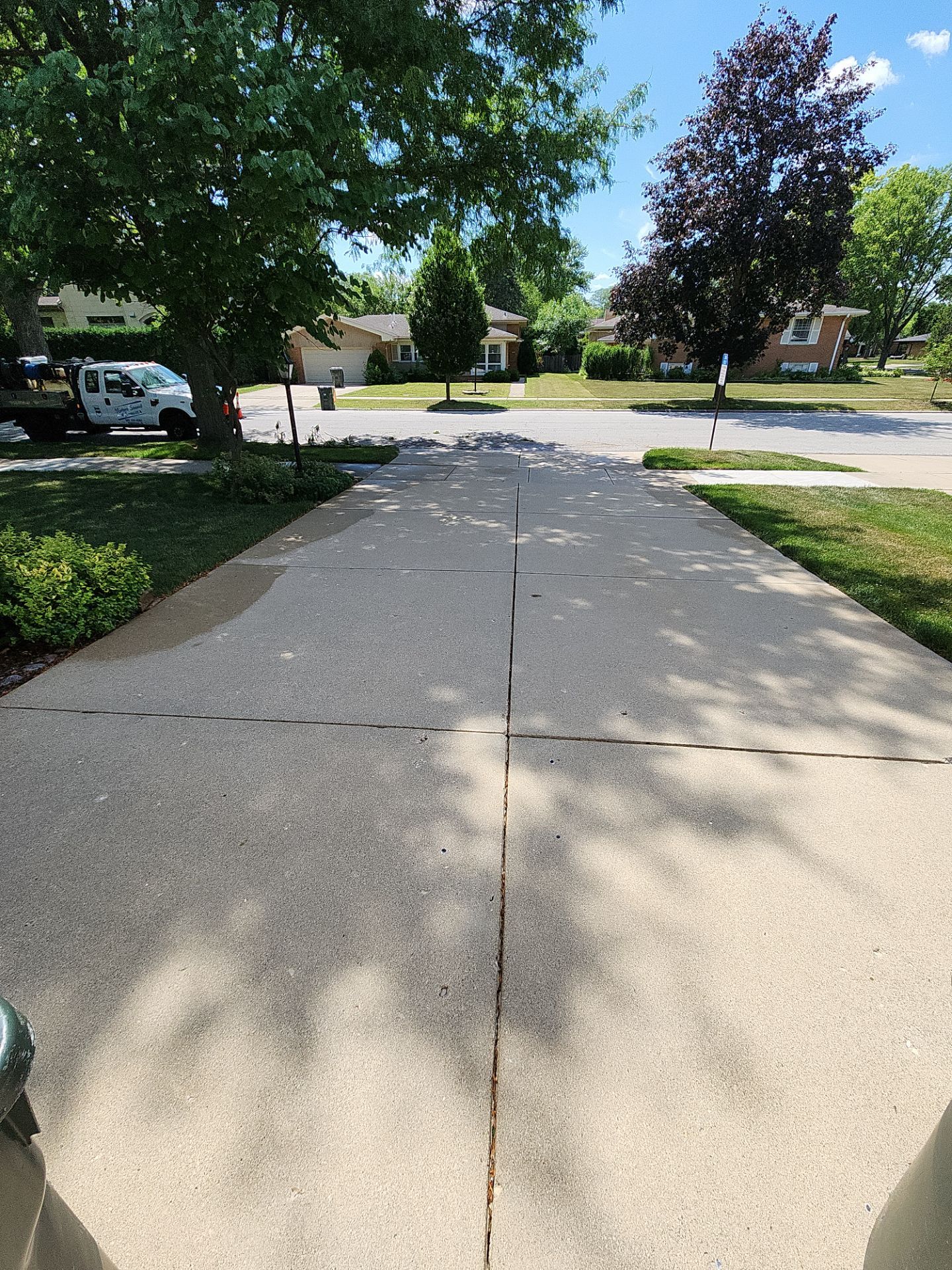 Brick paver cleaning  by Northern Power Washing LLC.