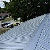 24ga 1" Nail-Strip Mill Finish by Total Roofing System The Metal Roof Experts