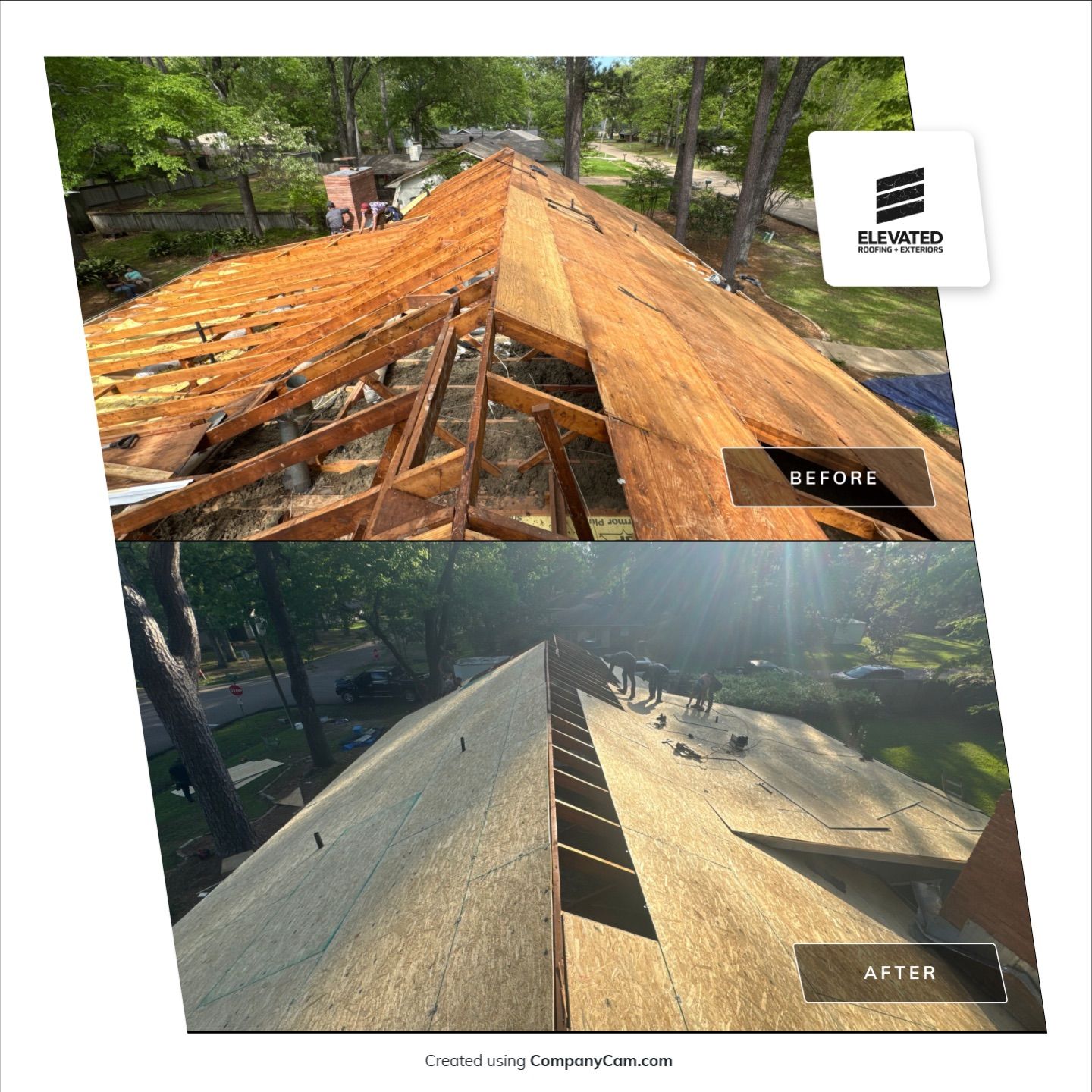 Full Roof Redeck & Exterior Restoration | Brandon, MS by Elevated Roofing + Exteriors