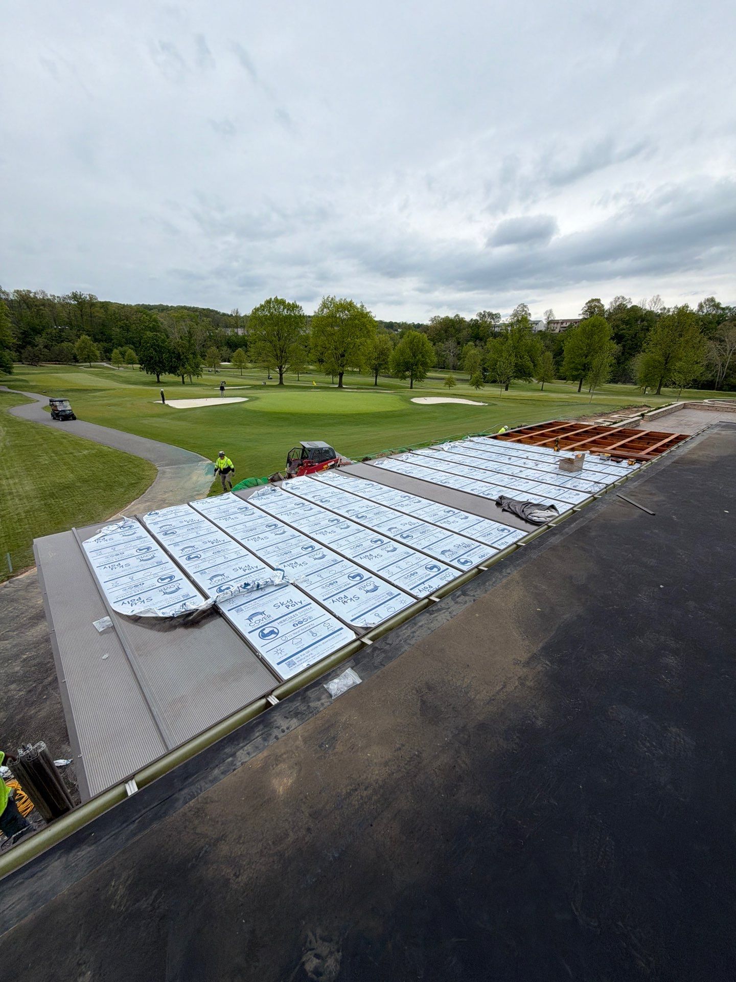 Custom Timber Pergola and Polycarbonate Roof Installation in Canonsburg by Cousins Roofing Siding & Decks